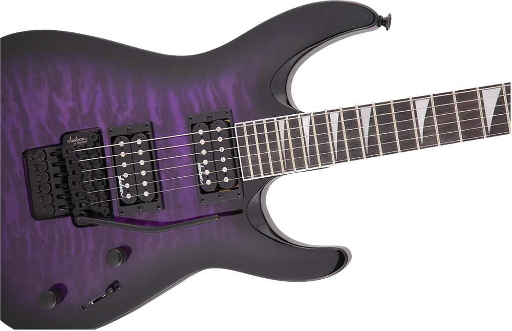 JS Series Dinky Arch Top JS32Q DKA, Amaranth Fingerboard, Transparent Purple Burstパネル画像 JS Series Dinky Arch Top JS32Q DKA, Amaranth Fingerboard, Transparent Purple Burstパネル画像