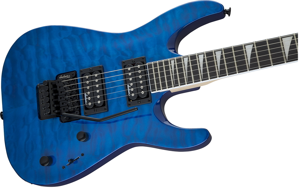 JS Series Dinky Arch Top JS32Q DKA, Amaranth Fingerboard, Transparent Blue追加画像 JS Series Dinky Arch Top JS32Q DKA, Amaranth Fingerboard, Transparent Blue追加画像