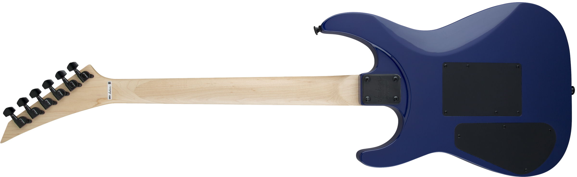 JS Series Dinky Arch Top JS32Q DKA, Amaranth Fingerboard, Transparent Blue背面画像 JS Series Dinky Arch Top JS32Q DKA, Amaranth Fingerboard, Transparent Blue背面画像