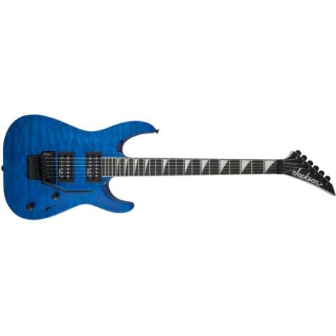 Jackson-JS Series Dinky Arch Top JS32Q DKA, Amaranth Fingerboard, Transparent Blue