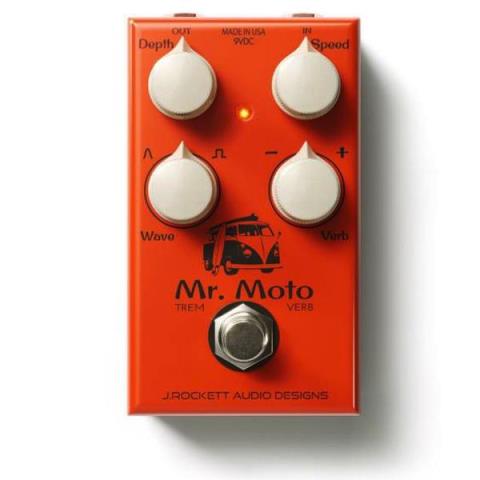 J.Rockett Audio Designs (J.RAD)-Tremolo & ReverbMr. Moto Tremolo & Reverb