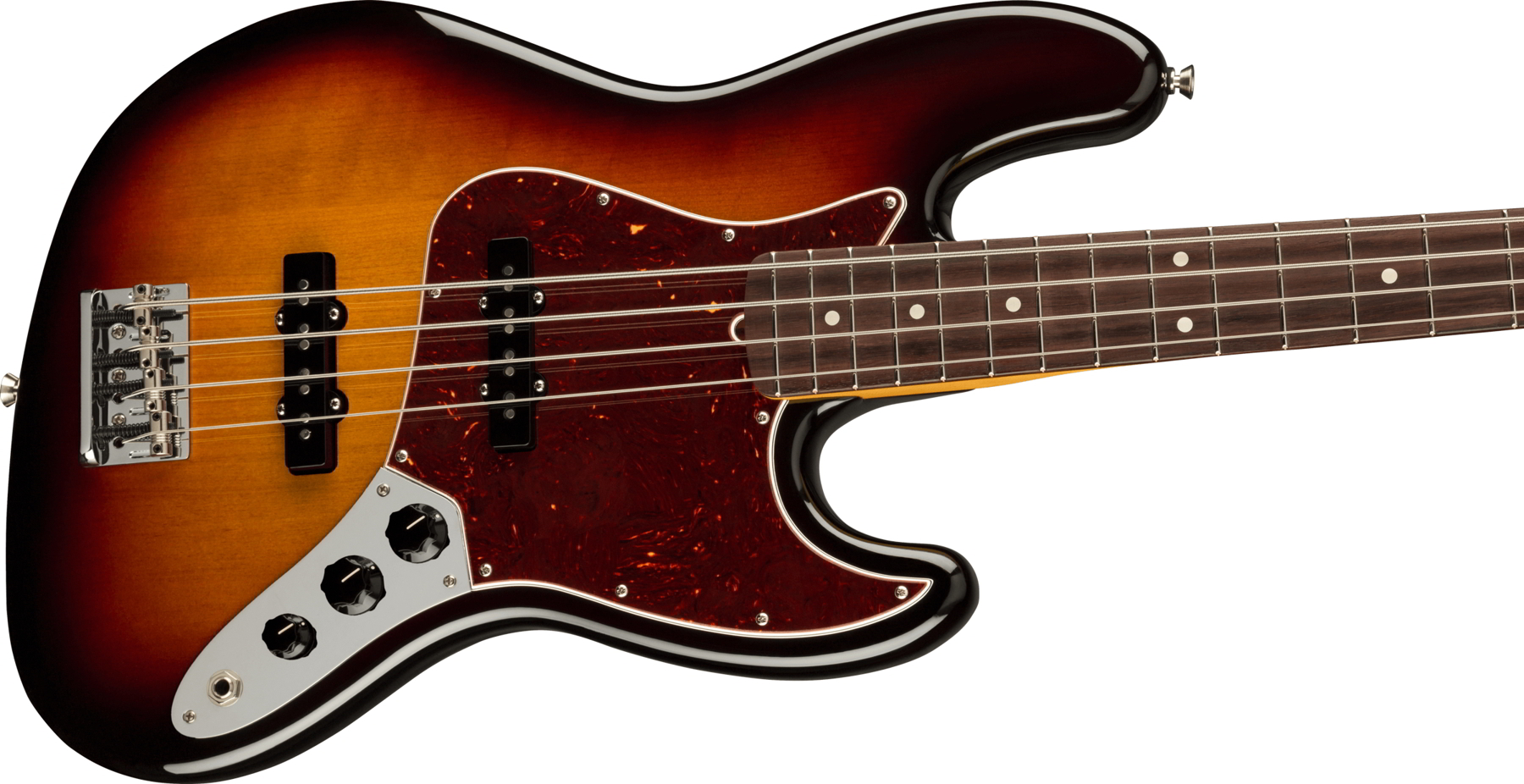 American Professional II Jazz Bass Rosewood Fingerboard, 3-Color Sunburst追加画像 American Professional II Jazz Bass Rosewood Fingerboard, 3-Color Sunburst追加画像