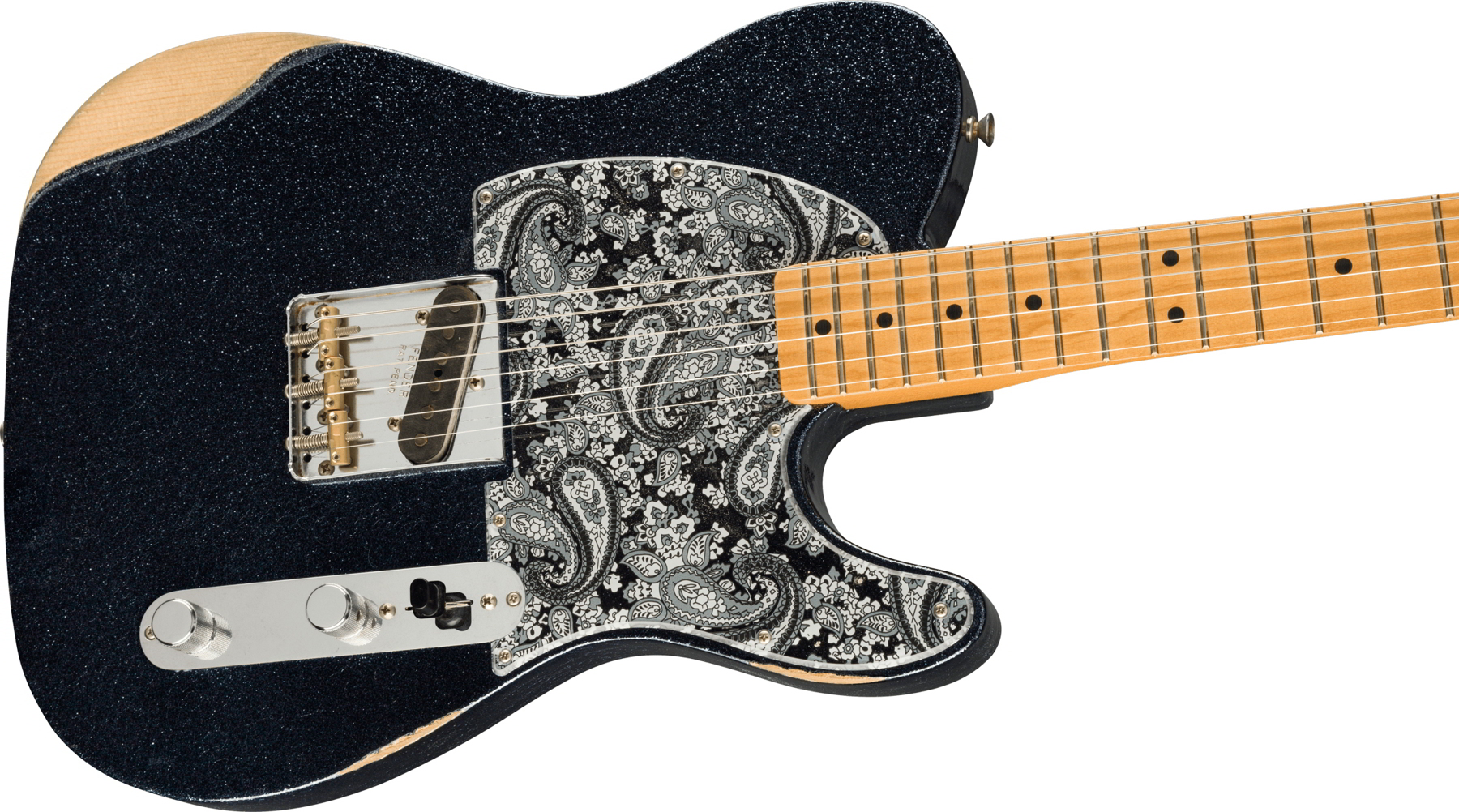 Brad Paisley Esquire, Maple, Black Sparkle追加画像 Brad Paisley Esquire, Maple, Black Sparkle追加画像