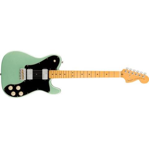 Fender-テレキャスターAmerican Professional II Telecaster Deluxe, Maple Fingerboard, Mystic Surf Green