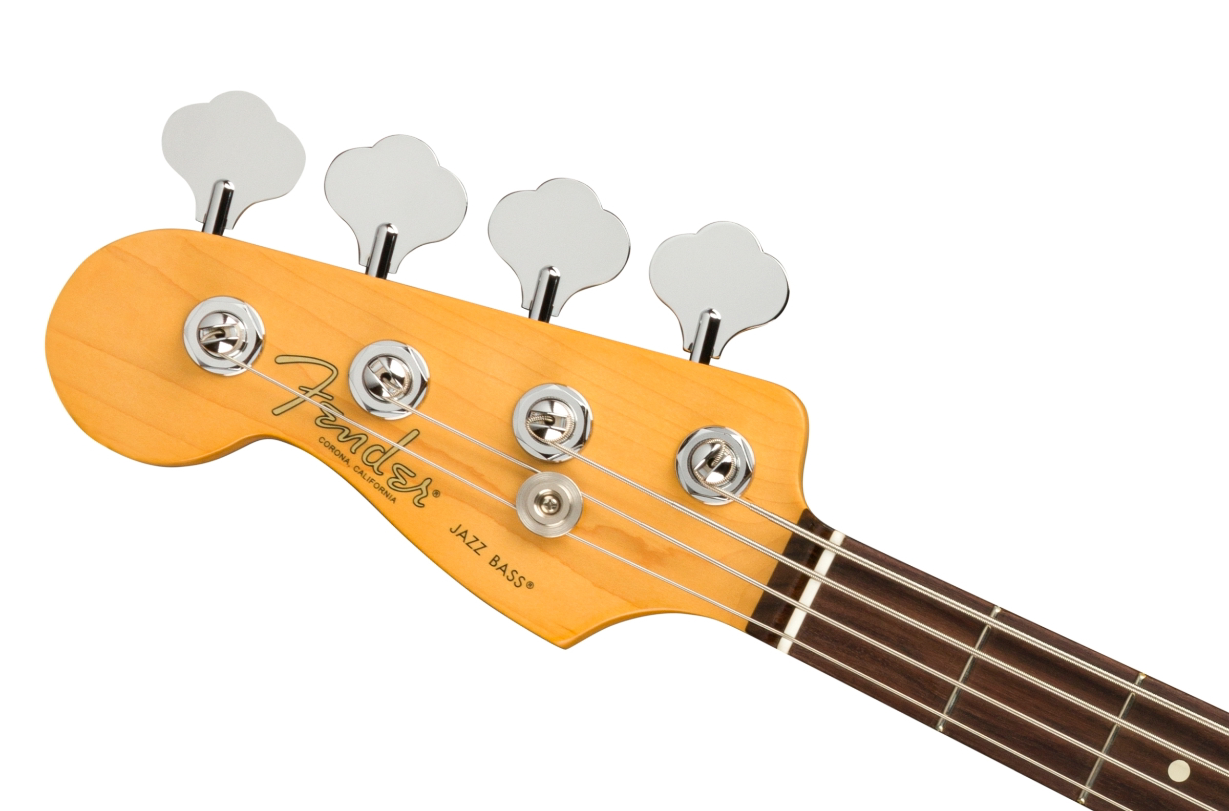 American Professional II Jazz Bass Left-Hand, Rosewood Fingerboard, 3-Color Sunburstヘッド画像 American Professional II Jazz Bass Left-Hand, Rosewood Fingerboard, 3-Color Sunburstヘッド画像