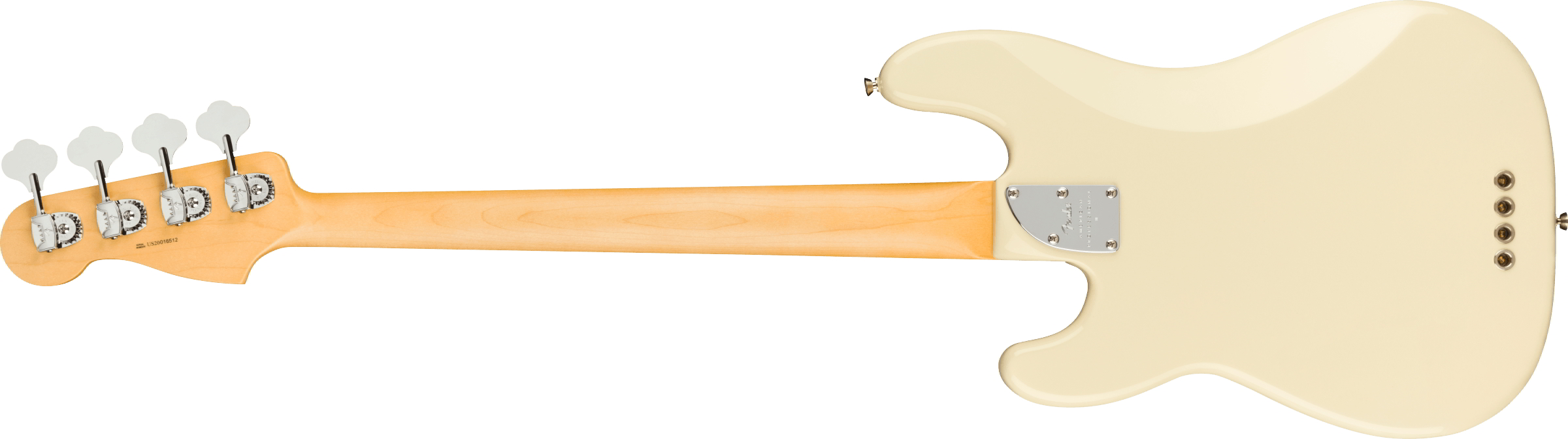 American Professional II Precision Bass Maple Fingerboard, Olympic White追加画像 American Professional II Precision Bass Maple Fingerboard, Olympic White追加画像