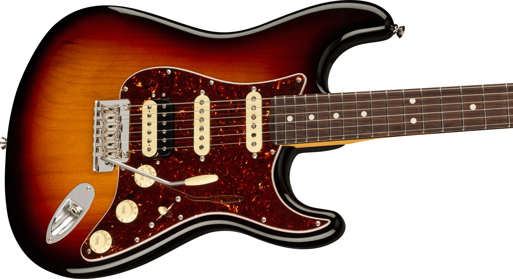 American Professional II Stratocaster HSS, Rosewood Fingerboard, 3-Color Sunburst追加画像 American Professional II Stratocaster HSS, Rosewood Fingerboard, 3-Color Sunburst追加画像