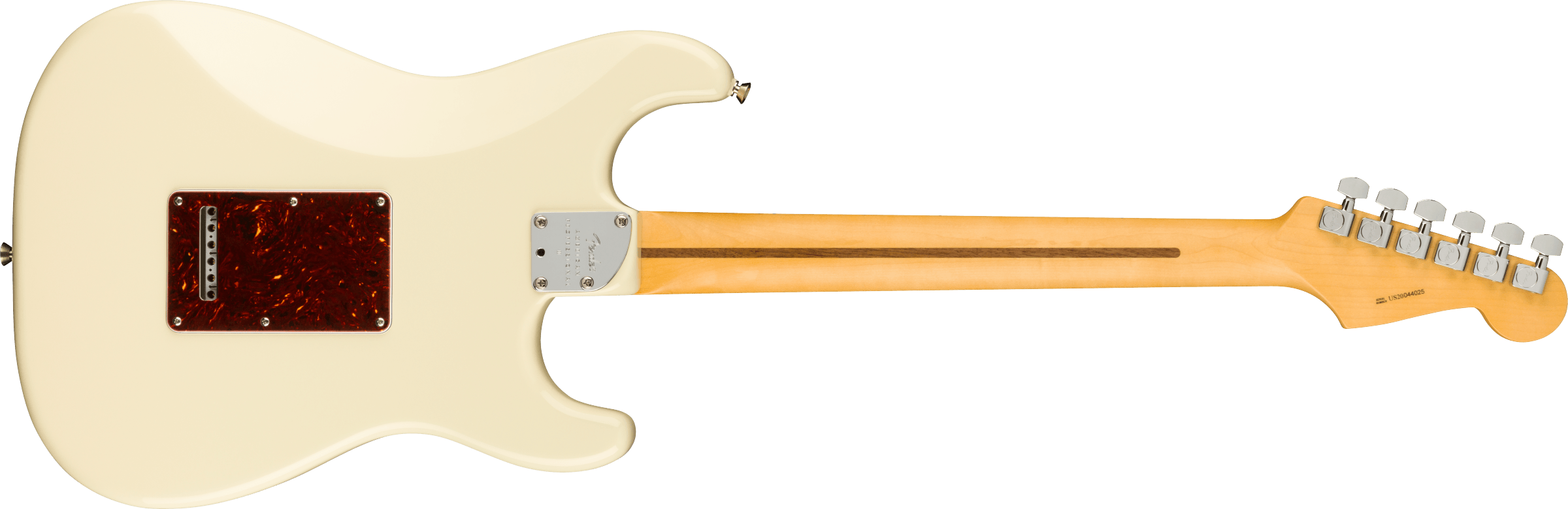 American Professional II Stratocaster Left-Hand, Maple Fingerboard, Olympic White追加画像 American Professional II Stratocaster Left-Hand, Maple Fingerboard, Olympic White追加画像