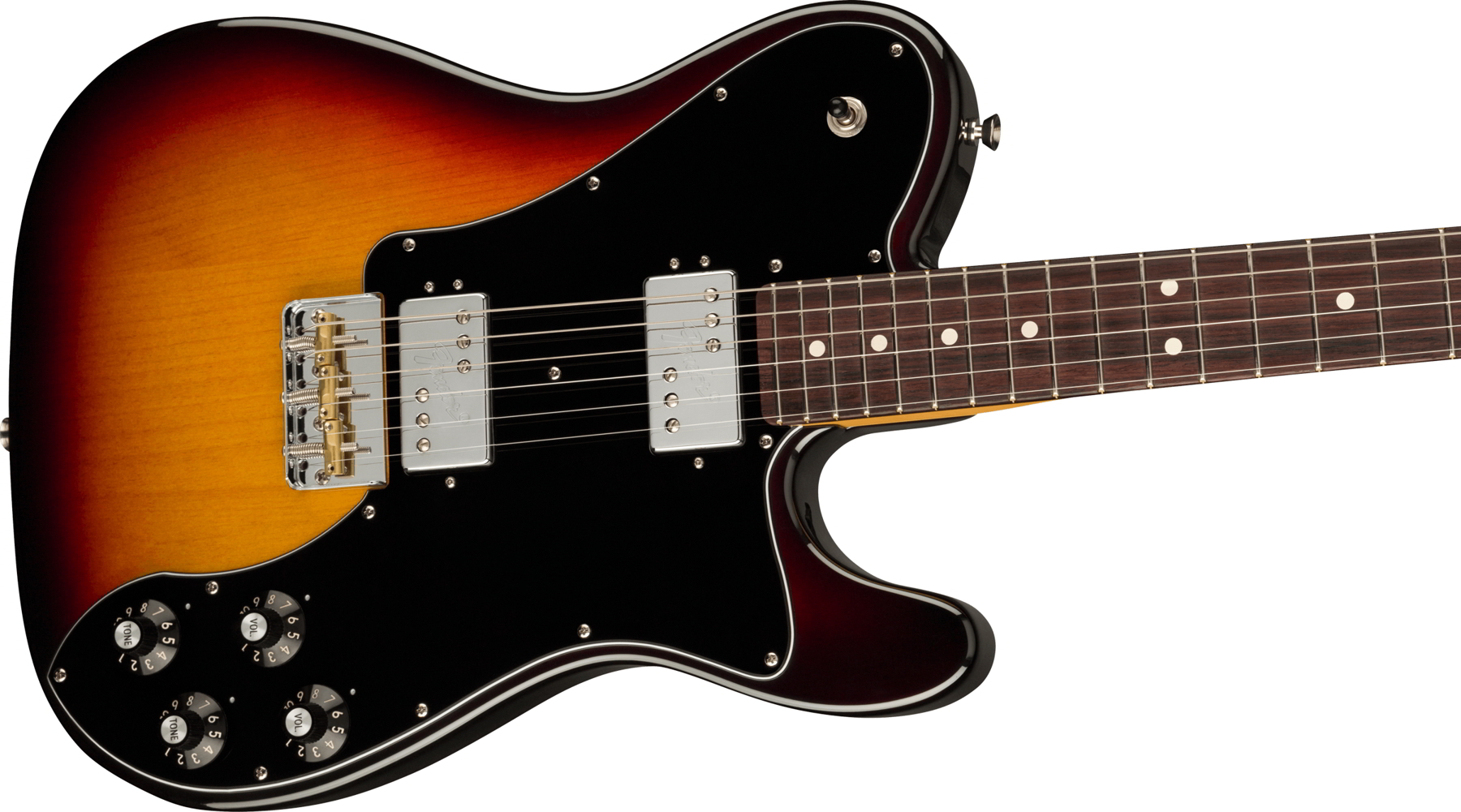 American Professional II Telecaster Deluxe, Rosewood Fingerboard, 3-Color Sunburst追加画像 American Professional II Telecaster Deluxe, Rosewood Fingerboard, 3-Color Sunburst追加画像