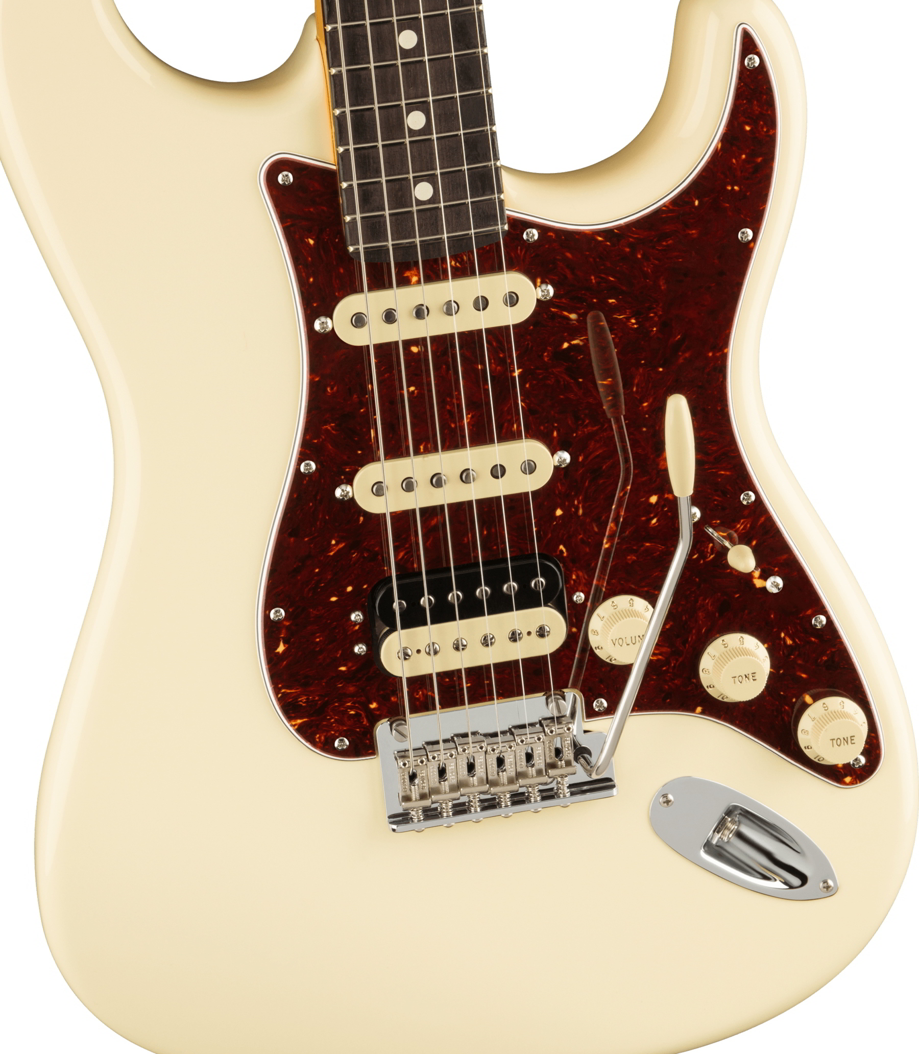 American Professional II Stratocaster HSS, Rosewood Fingerboard, Olympic White追加画像 American Professional II Stratocaster HSS, Rosewood Fingerboard, Olympic White追加画像