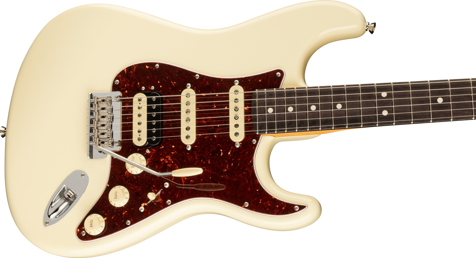 American Professional II Stratocaster HSS, Rosewood Fingerboard, Olympic White追加画像 American Professional II Stratocaster HSS, Rosewood Fingerboard, Olympic White追加画像