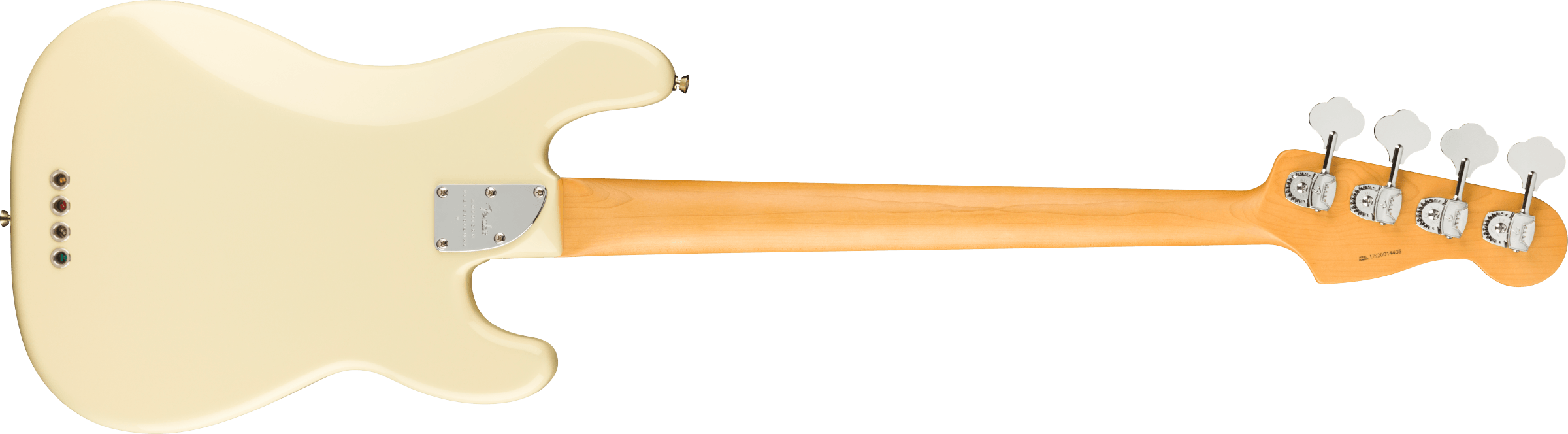 American Professional II Precision Bass Left-Hand, Rosewood Fingerboard, Olympic White追加画像 American Professional II Precision Bass Left-Hand, Rosewood Fingerboard, Olympic White追加画像