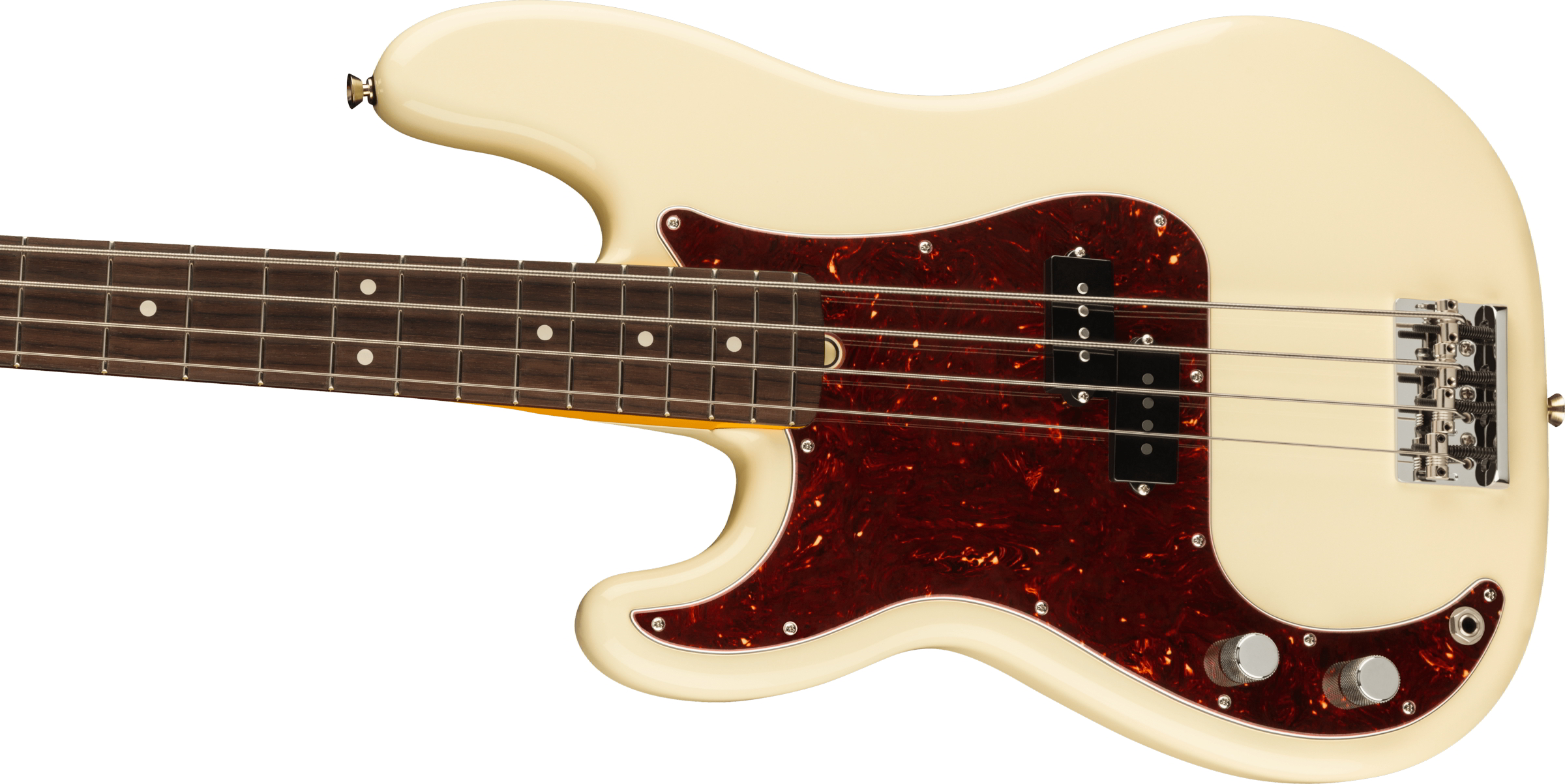 American Professional II Precision Bass Left-Hand, Rosewood Fingerboard, Olympic White追加画像