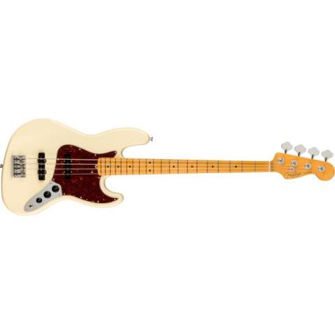 American Professional II Jazz Bass Maple Fingerboard, Olympic Whiteサムネイル