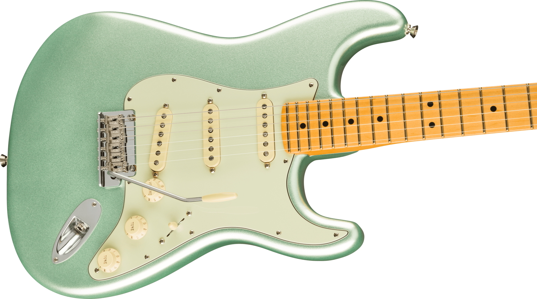 American Professional II Stratocaster Maple Fingerboard, Mystic Surf Green追加画像 American Professional II Stratocaster Maple Fingerboard, Mystic Surf Green追加画像