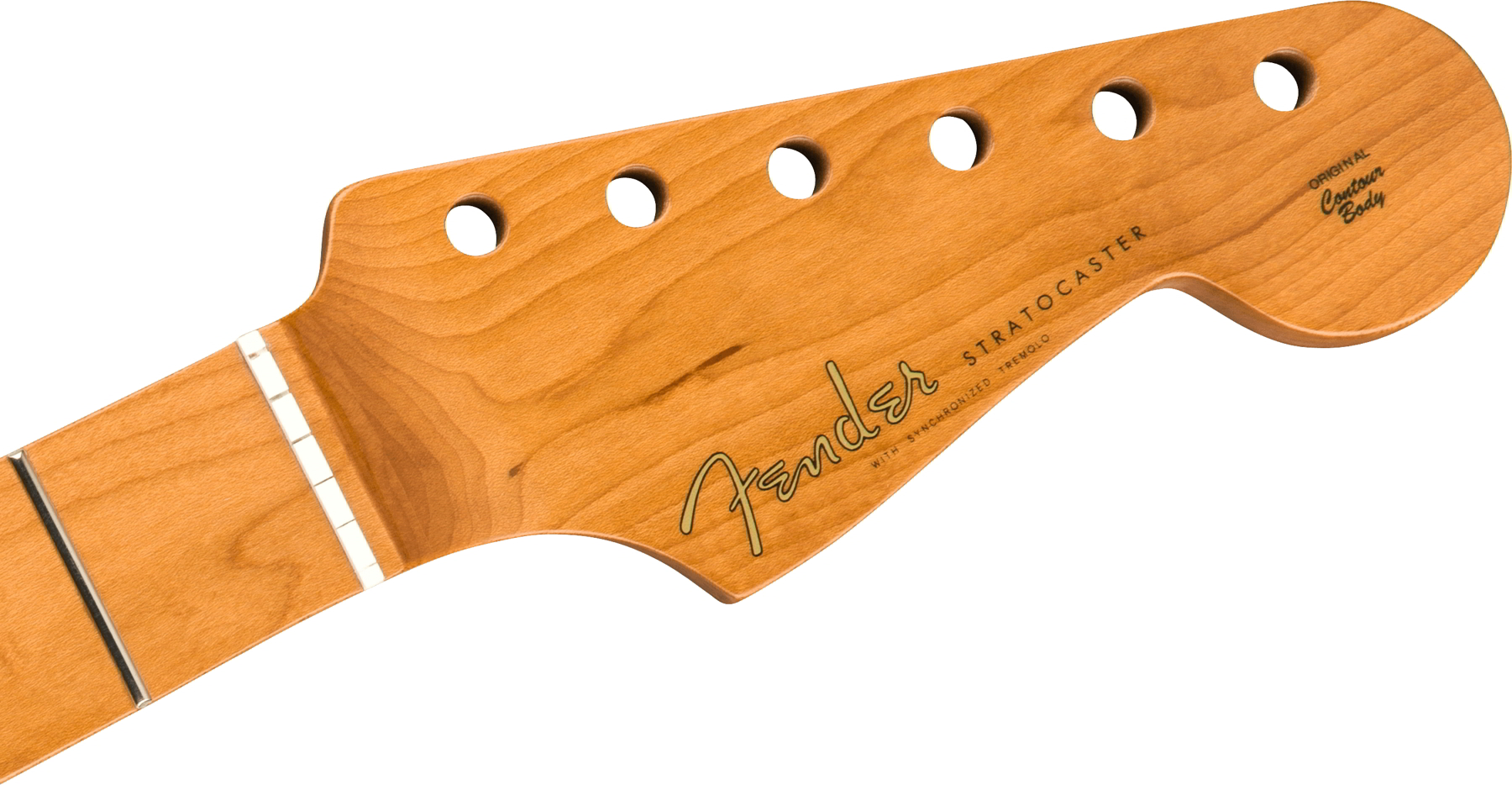 Roasted Maple Vintera Mod '60's Stratocaster Neck, 21 Medium Jumbo Frets, 9.5", "C" Shape追加画像