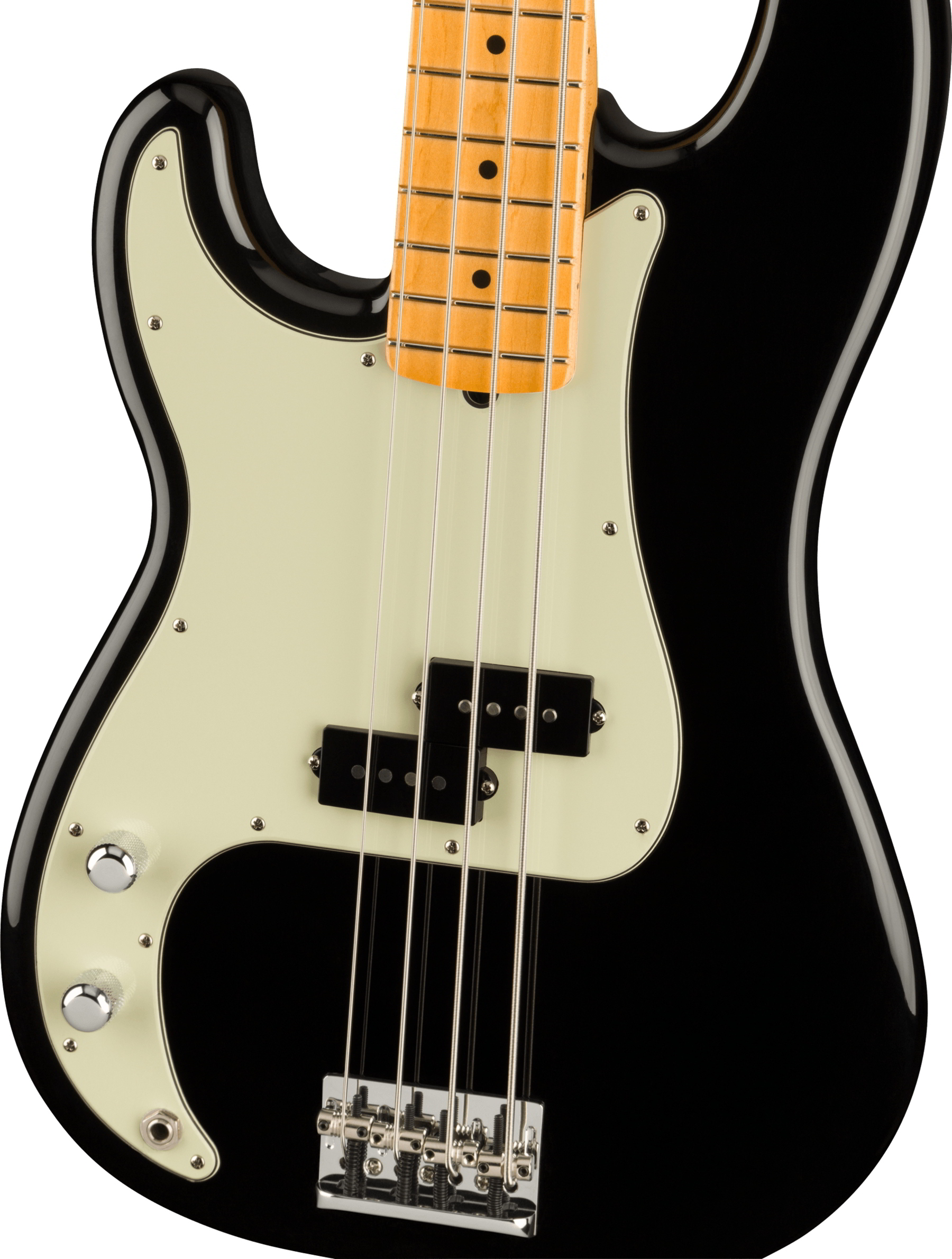 American Professional II Precision Bass Left-Hand, Maple Fingerboard, Black追加画像