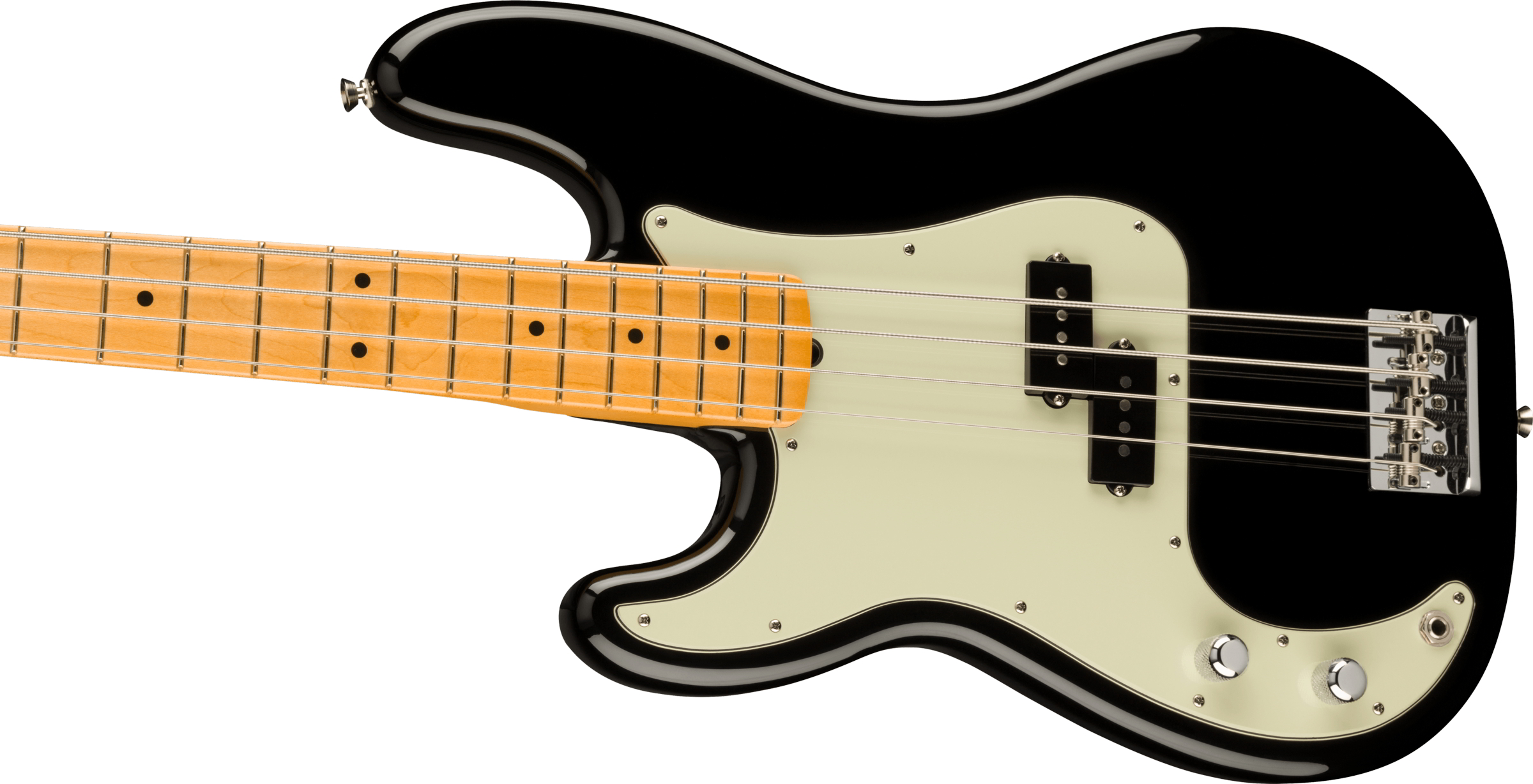 American Professional II Precision Bass Left-Hand, Maple Fingerboard, Black追加画像