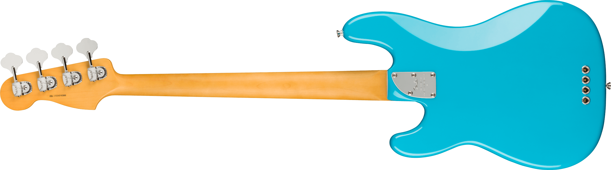 American Professional II Precision Bass Maple Fingerboard, Miami Blue追加画像 American Professional II Precision Bass Maple Fingerboard, Miami Blue追加画像
