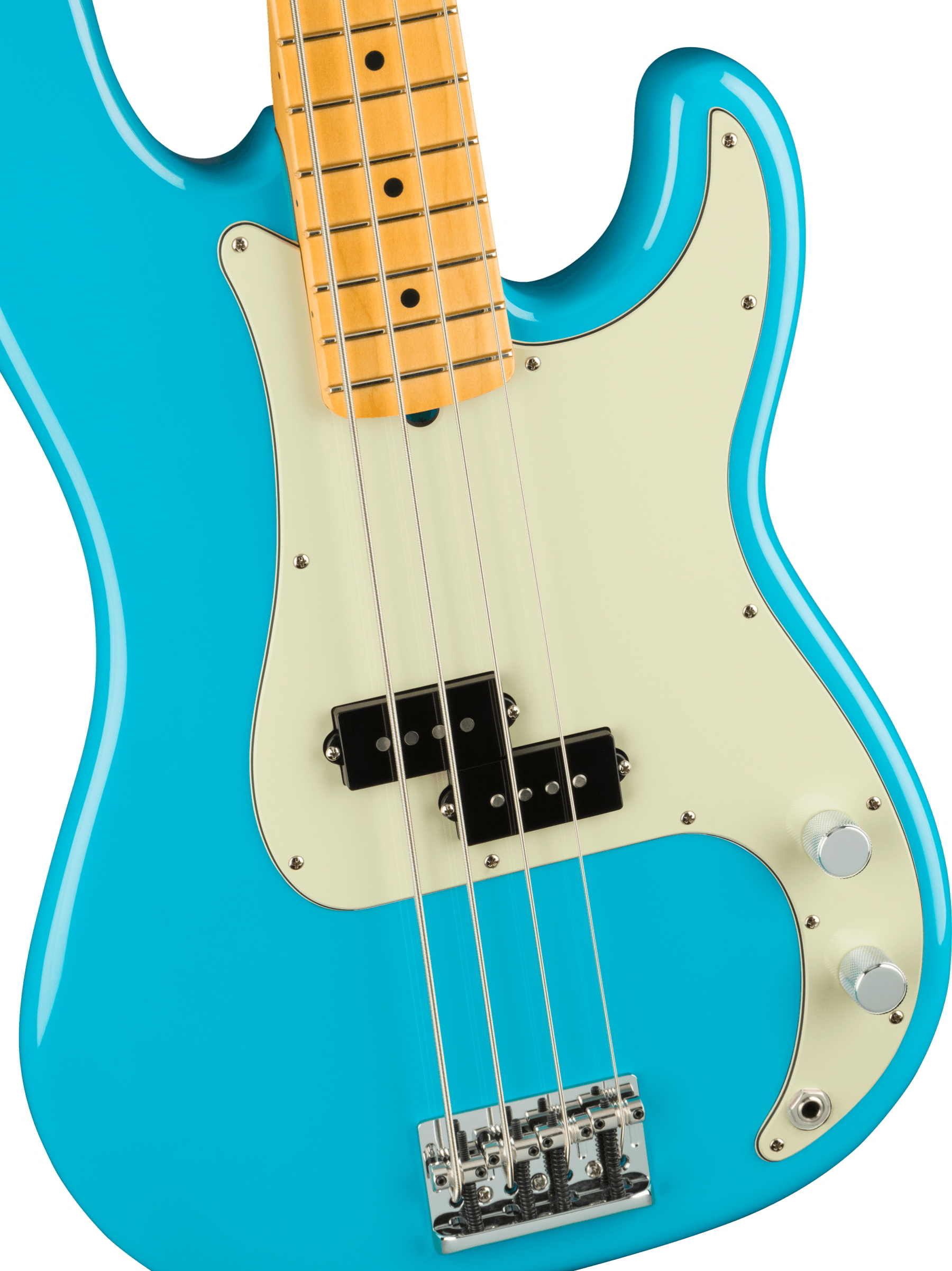 American Professional II Precision Bass Maple Fingerboard, Miami Blue追加画像 American Professional II Precision Bass Maple Fingerboard, Miami Blue追加画像