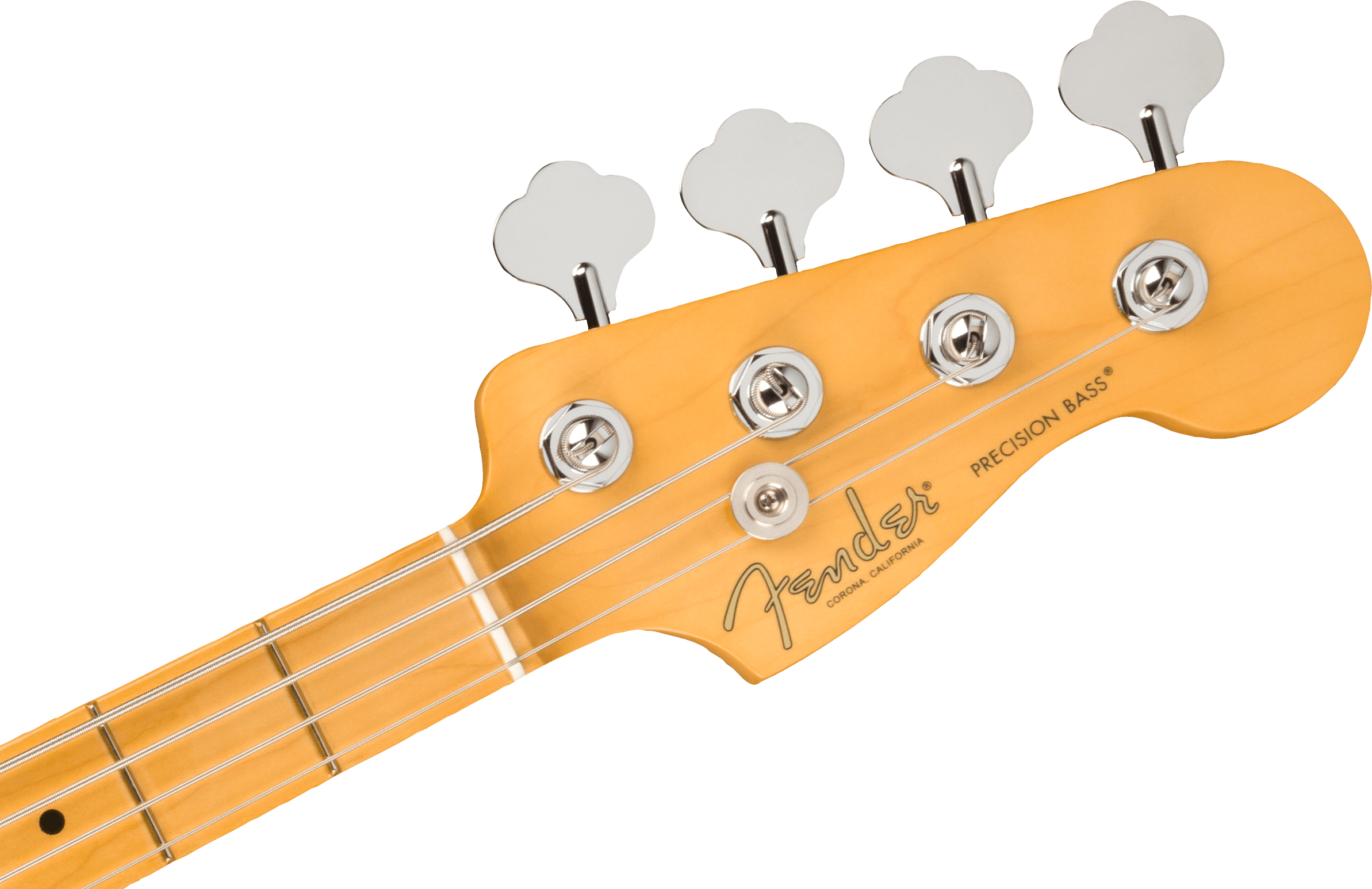 American Professional II Precision Bass Maple Fingerboard, Miami Blue追加画像