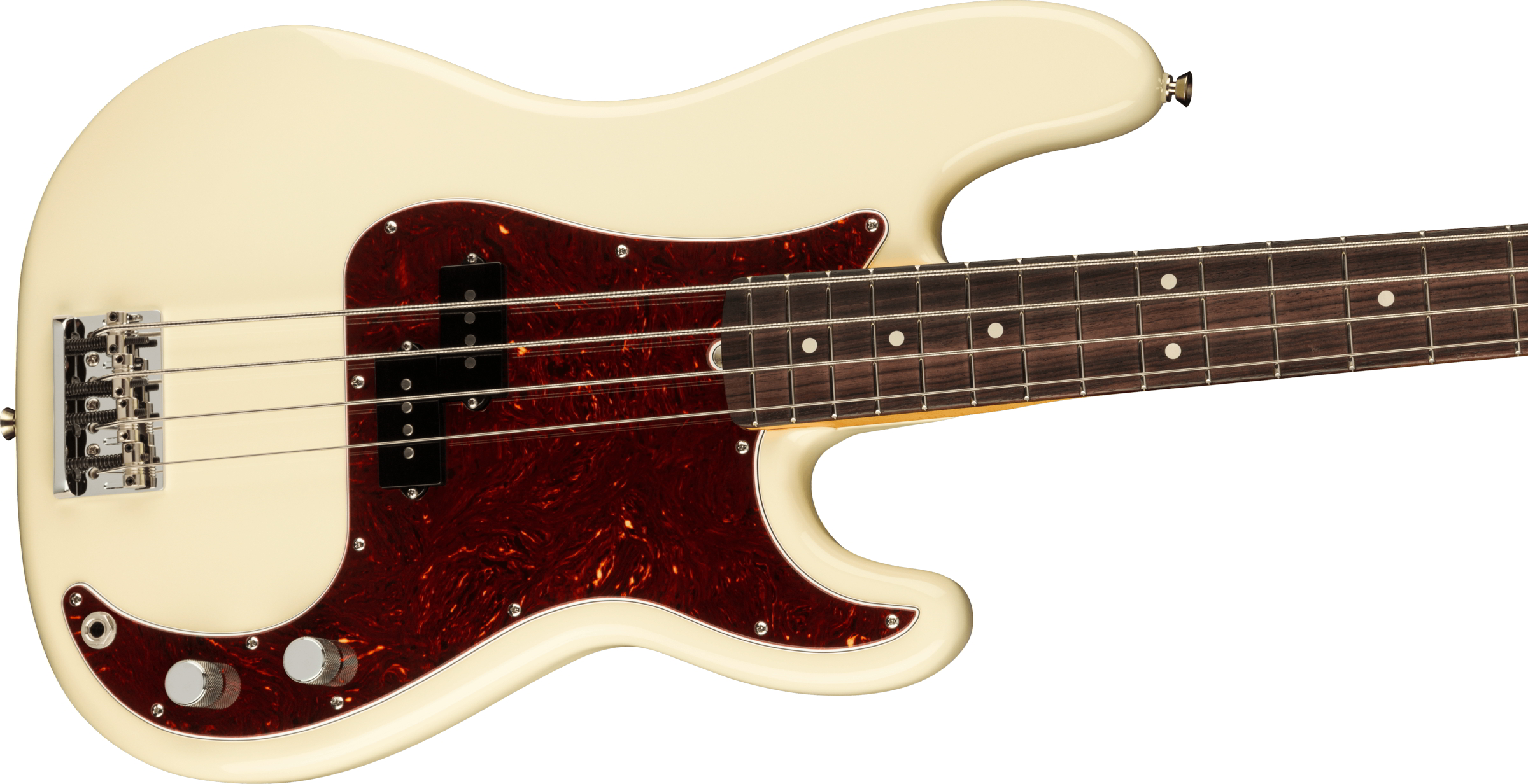 American Professional II Precision Bass Rosewood Fingerboard, Olympic White追加画像 American Professional II Precision Bass Rosewood Fingerboard, Olympic White追加画像
