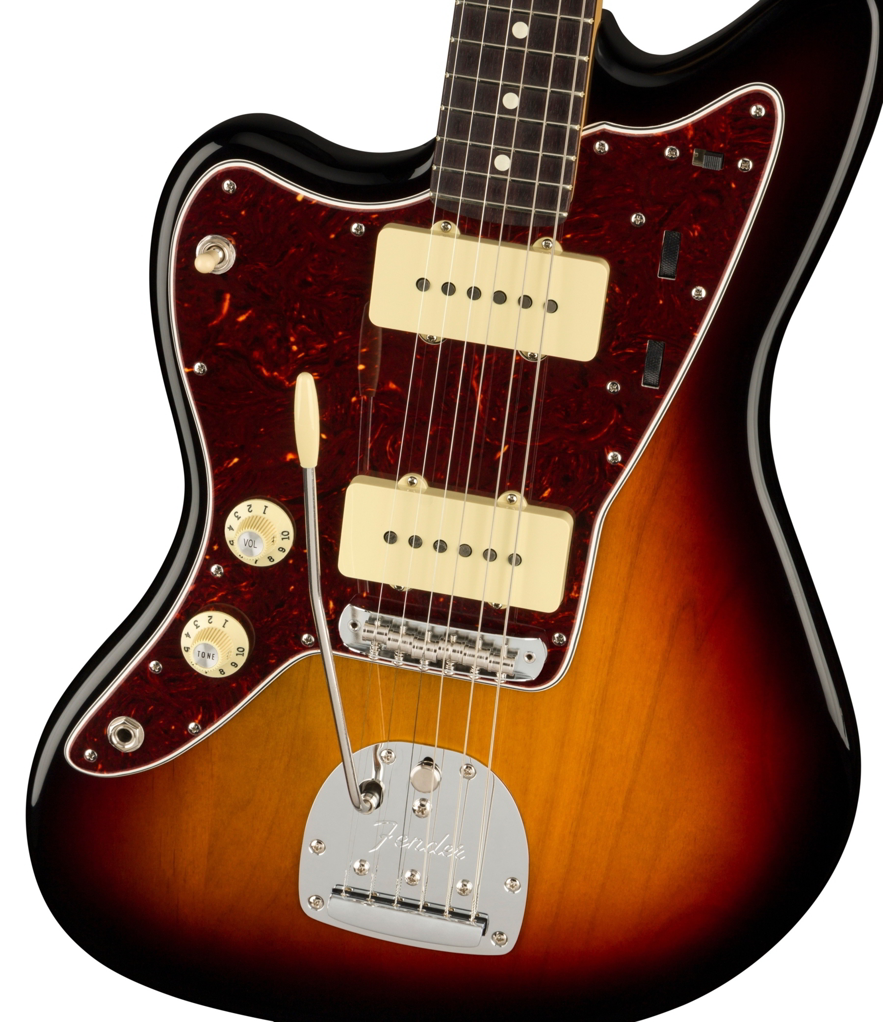 American Professional II Jazzmaster Left-Hand, Rosewood Fingerboard, 3-Color Sunburst追加画像 American Professional II Jazzmaster Left-Hand, Rosewood Fingerboard, 3-Color Sunburst追加画像