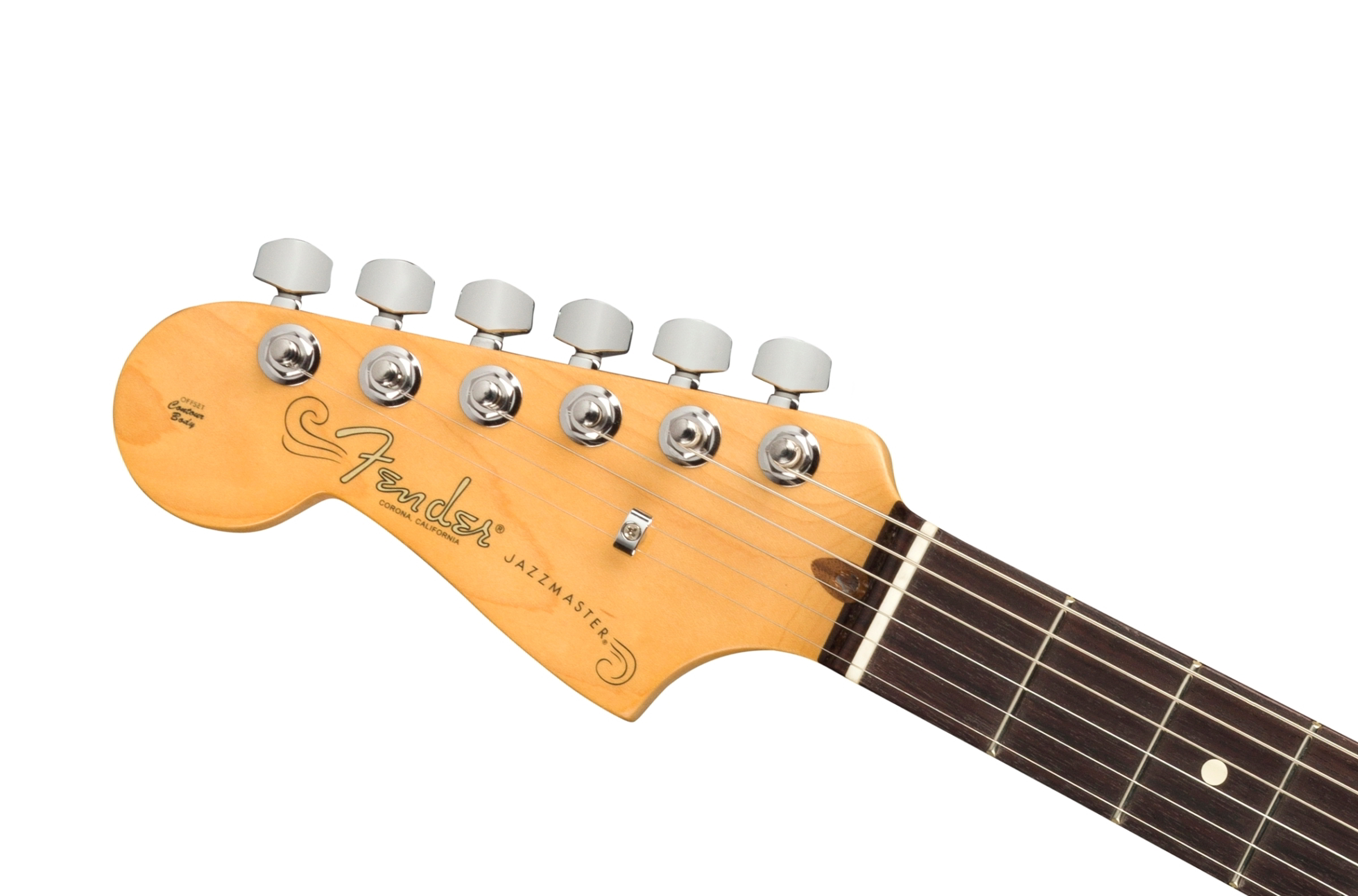 American Professional II Jazzmaster Left-Hand, Rosewood Fingerboard, 3-Color Sunburstヘッド画像 American Professional II Jazzmaster Left-Hand, Rosewood Fingerboard, 3-Color Sunburstヘッド画像