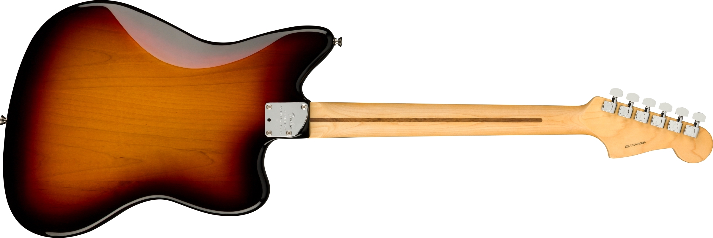 American Professional II Jazzmaster Left-Hand, Rosewood Fingerboard, 3-Color Sunburst背面画像 American Professional II Jazzmaster Left-Hand, Rosewood Fingerboard, 3-Color Sunburst背面画像