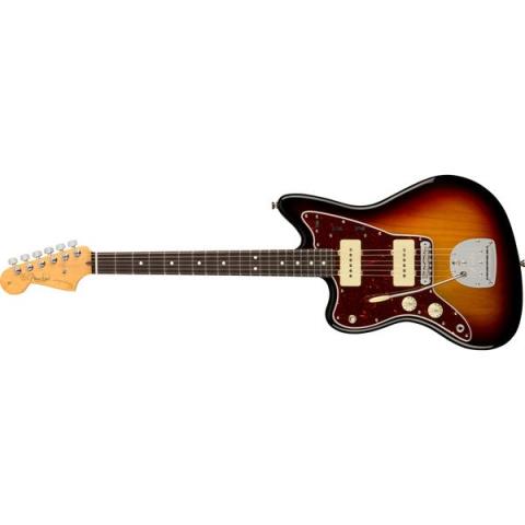 Fender-ジャズマスターAmerican Professional II Jazzmaster Left-Hand, Rosewood Fingerboard, 3-Color Sunburst