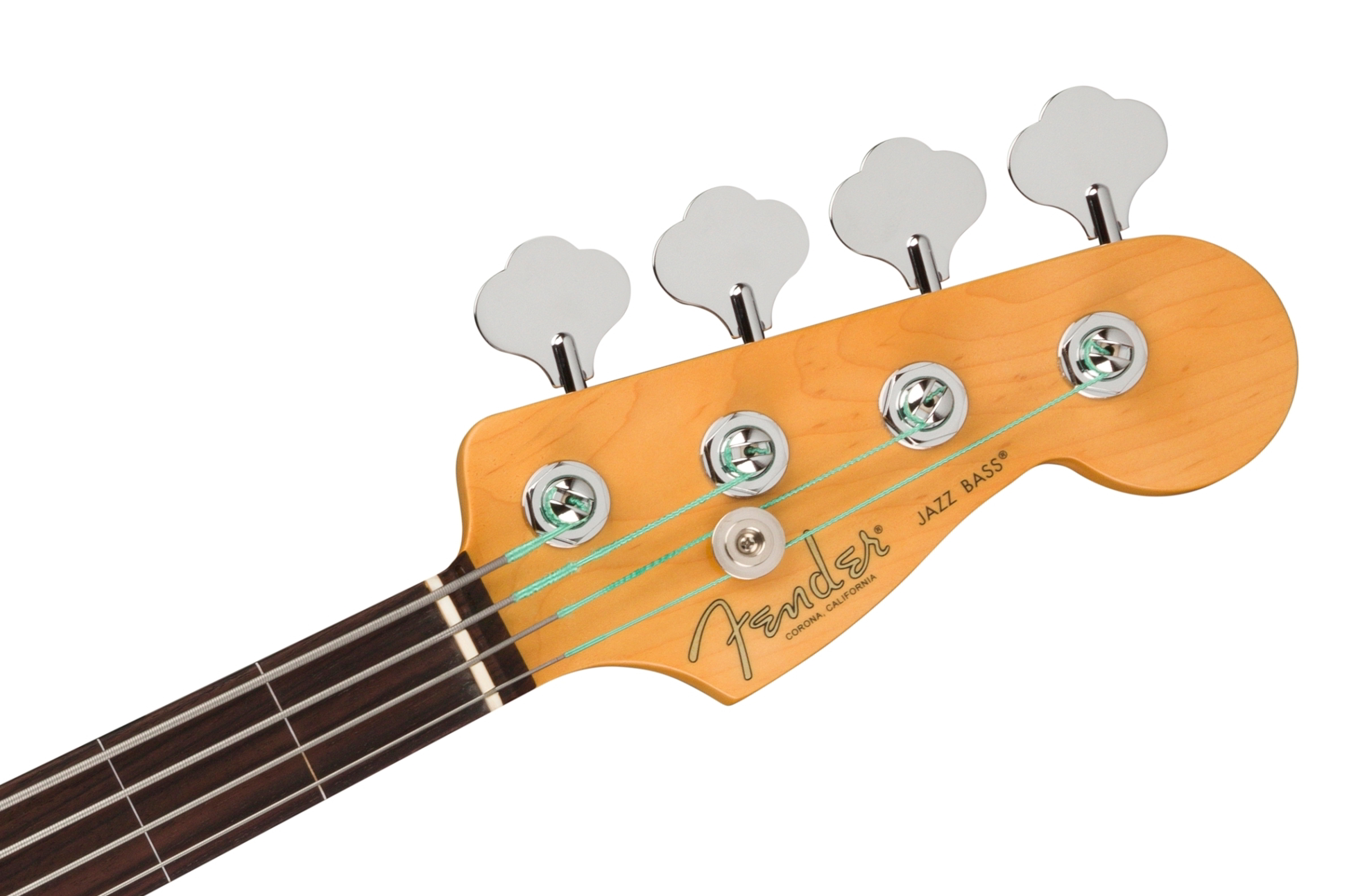 American Professional II Jazz Bass Fretless, Rosewood Fingerboard, Dark Nightヘッド画像 American Professional II Jazz Bass Fretless, Rosewood Fingerboard, Dark Nightヘッド画像
