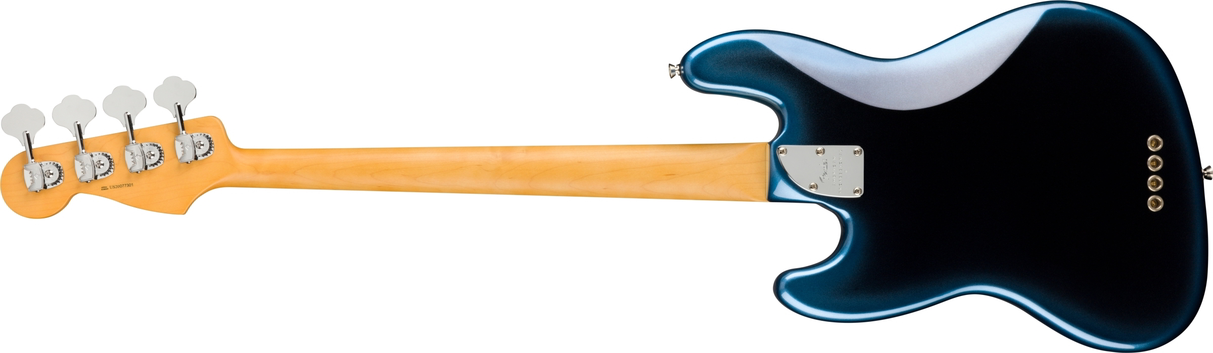 American Professional II Jazz Bass Fretless, Rosewood Fingerboard, Dark Night背面画像 American Professional II Jazz Bass Fretless, Rosewood Fingerboard, Dark Night背面画像