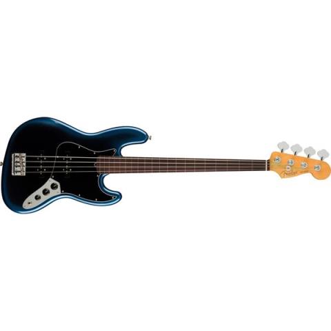 Fender-ジャズベースAmerican Professional II Jazz Bass Fretless, Rosewood Fingerboard, Dark Night