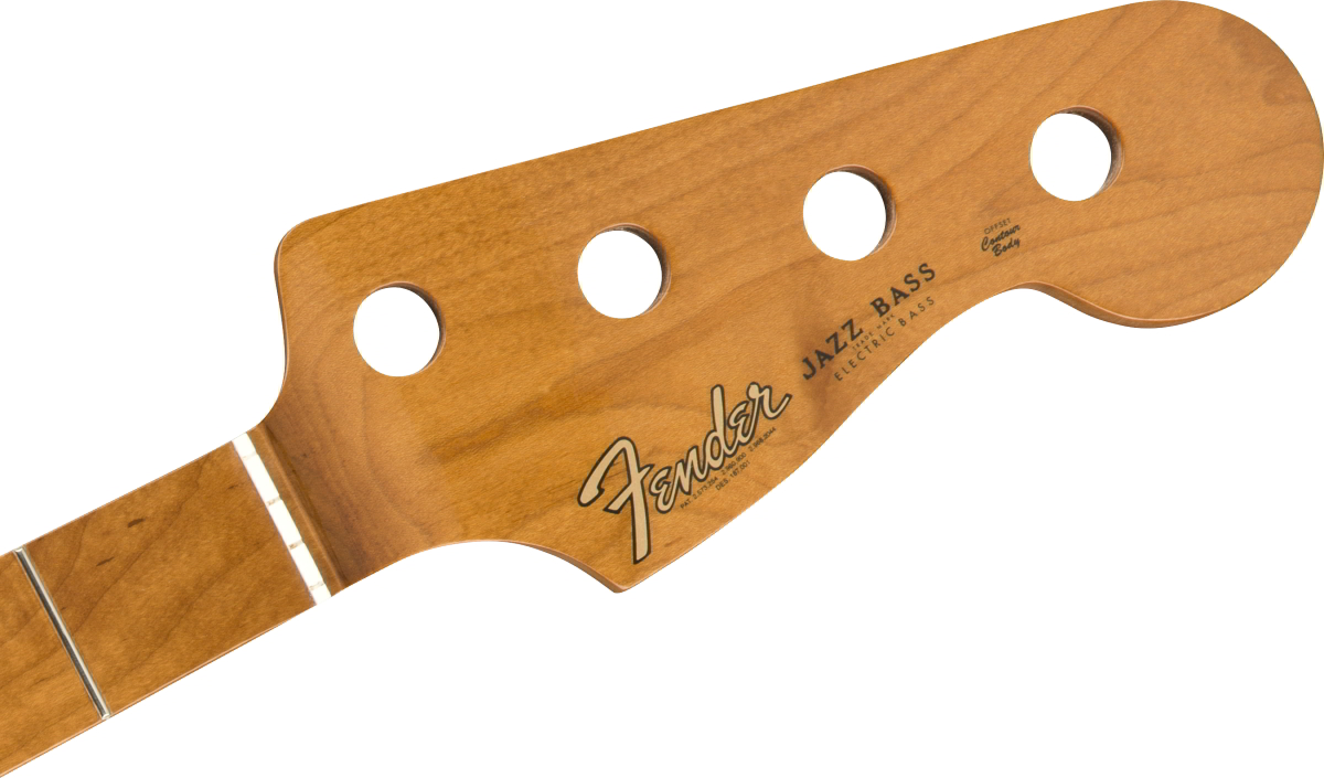 Roasted Maple Vintera '60's Jazz Bass Neck, 20 Vintage Frets, 7.25", "C" Shape追加画像 Roasted Maple Vintera '60's Jazz Bass Neck, 20 Vintage Frets, 7.25", "C" Shape追加画像