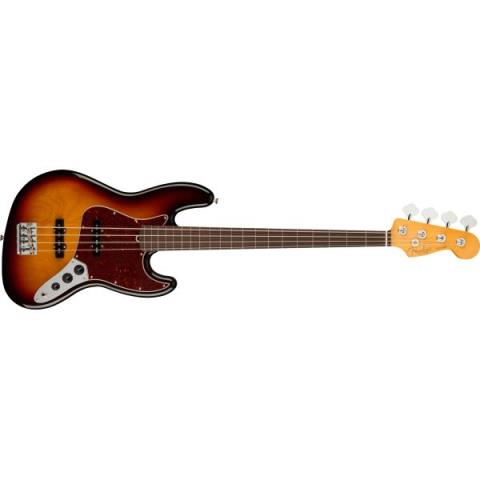 Fender-ジャズベースAmerican Professional II Jazz Bass Fretless, Rosewood Fingerboard, 3-Color Sunburst
