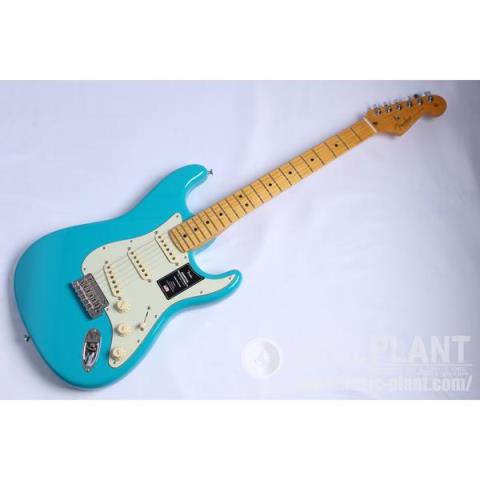 Fender-ストラトキャスターAmerican Professional II Stratocaster Maple Fingerboard, Miami Blue