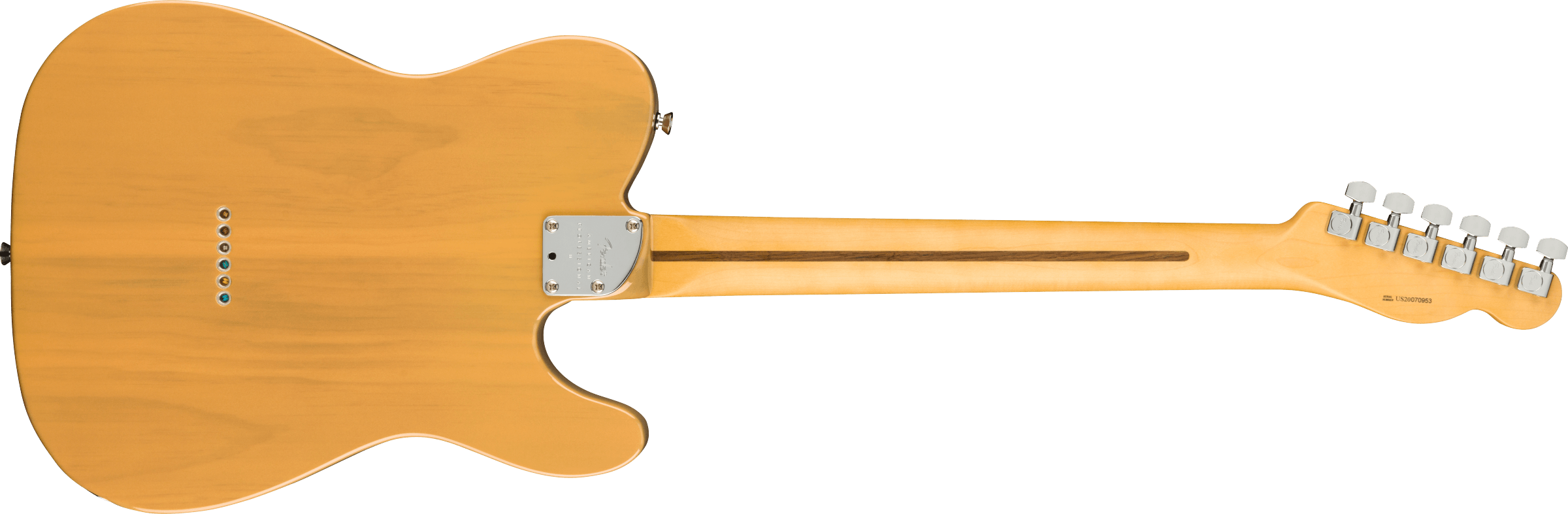 American Professional II Telecaster Left-Hand, Maple Fingerboard, Butterscotch Blonde追加画像 American Professional II Telecaster Left-Hand, Maple Fingerboard, Butterscotch Blonde追加画像