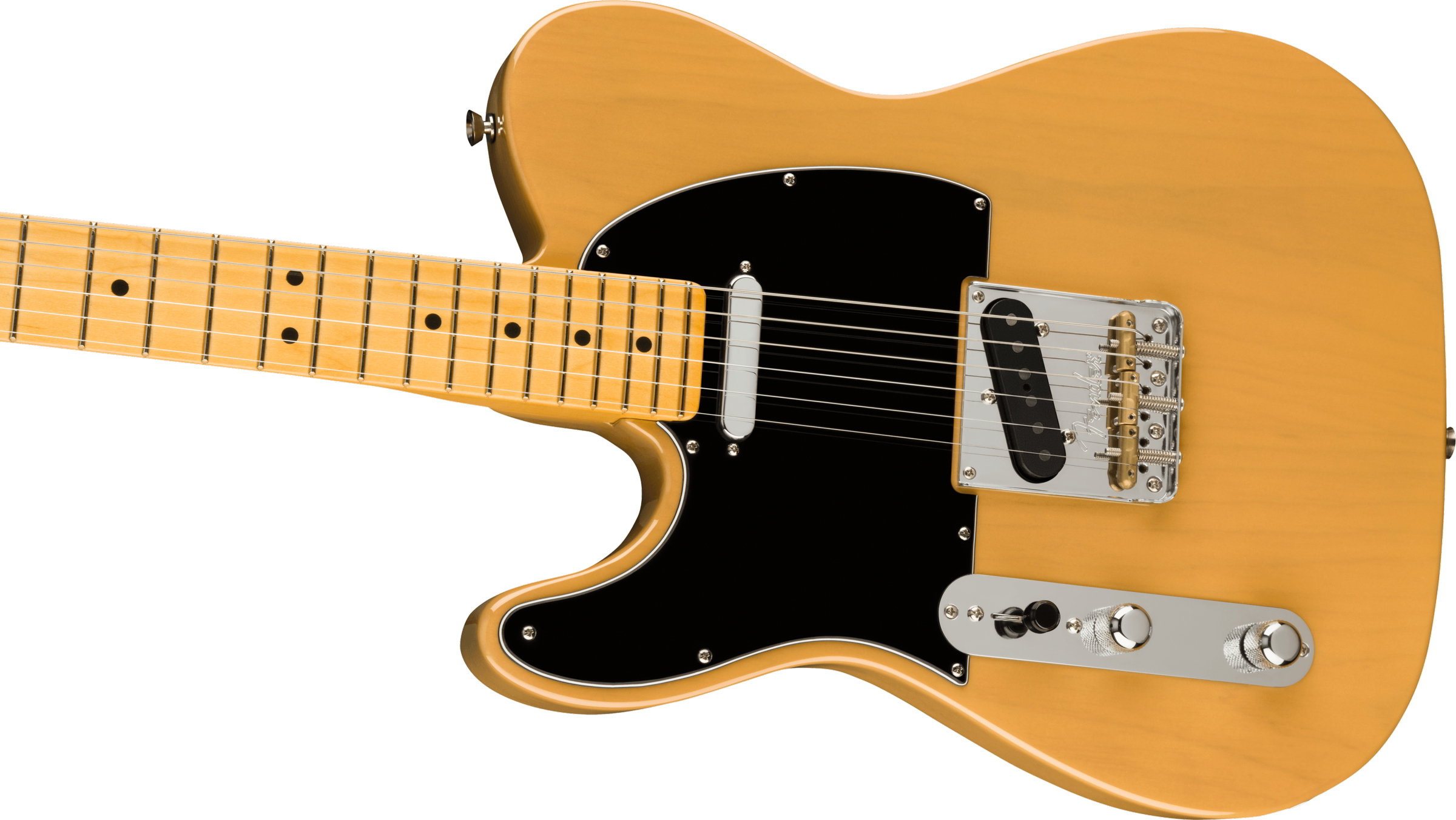 American Professional II Telecaster Left-Hand, Maple Fingerboard, Butterscotch Blonde追加画像 American Professional II Telecaster Left-Hand, Maple Fingerboard, Butterscotch Blonde追加画像
