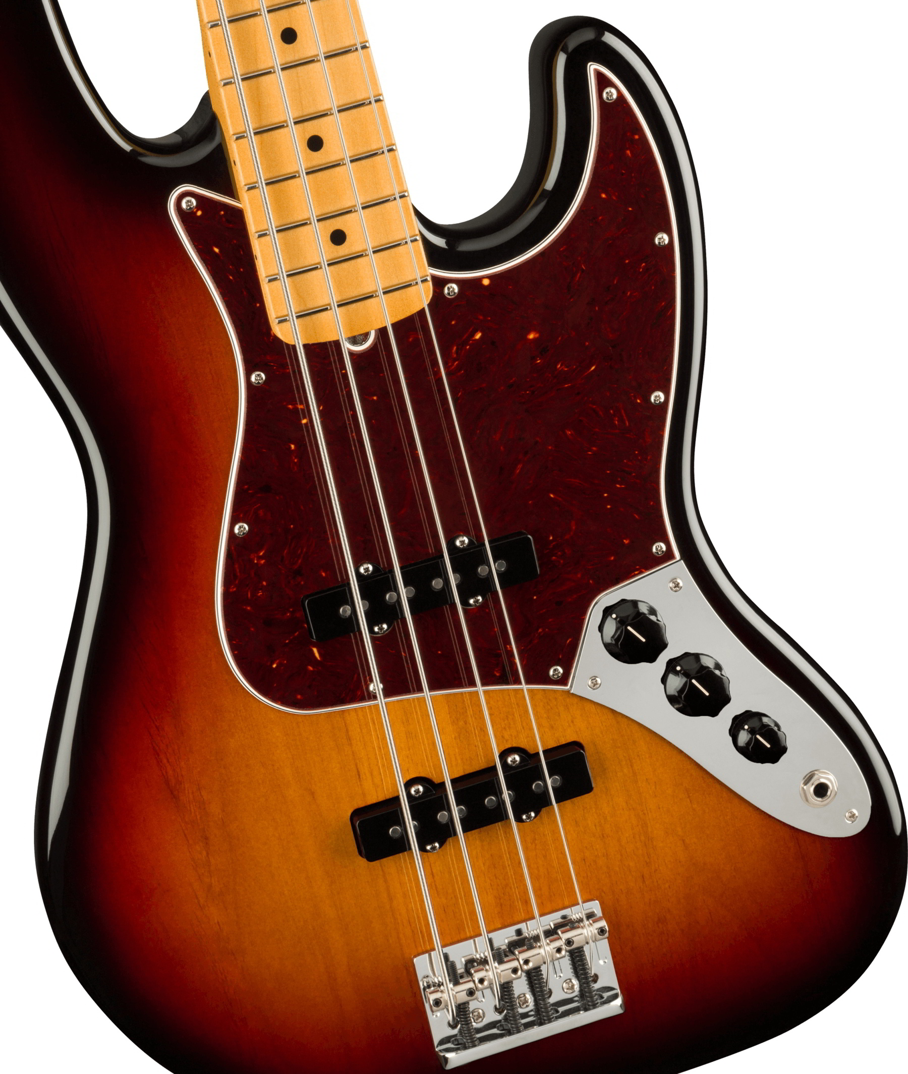 American Professional II Jazz Bass Maple Fingerboard, 3-Color Sunburst追加画像 American Professional II Jazz Bass Maple Fingerboard, 3-Color Sunburst追加画像