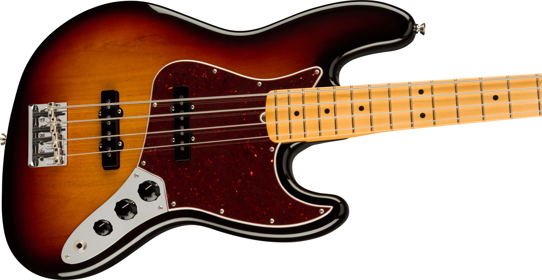 American Professional II Jazz Bass Maple Fingerboard, 3-Color Sunburst追加画像 American Professional II Jazz Bass Maple Fingerboard, 3-Color Sunburst追加画像