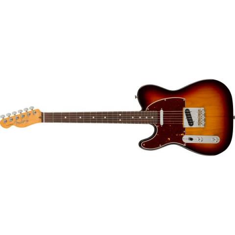 Fender-テレキャスターAmerican Professional II Telecaster Left-Hand, Rosewood Fingerboard, 3-Color Sunburst