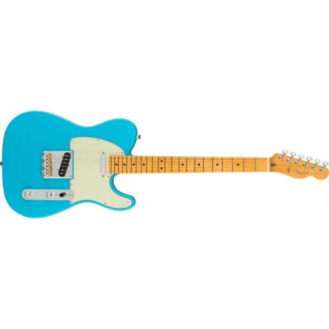 Fender-テレキャスターAmerican Professional II Telecaster Maple Fingerboard, Miami Blue