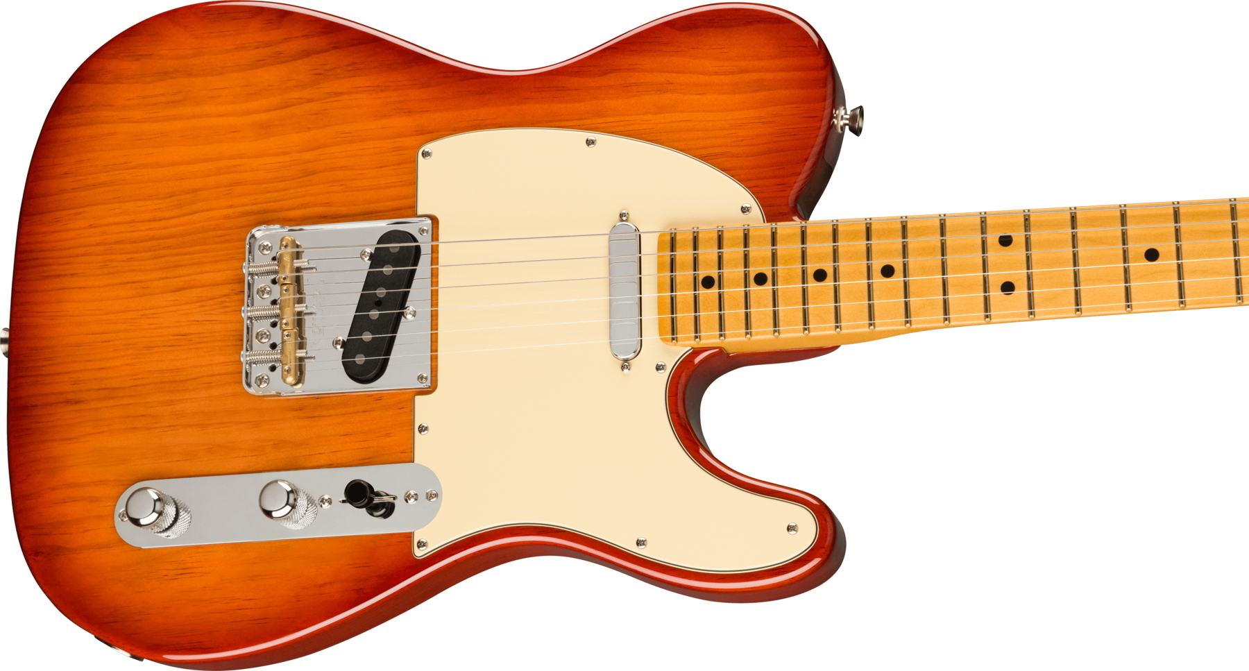 American Professional II Telecaster Maple Fingerboard, Sienna Sunburst追加画像 American Professional II Telecaster Maple Fingerboard, Sienna Sunburst追加画像