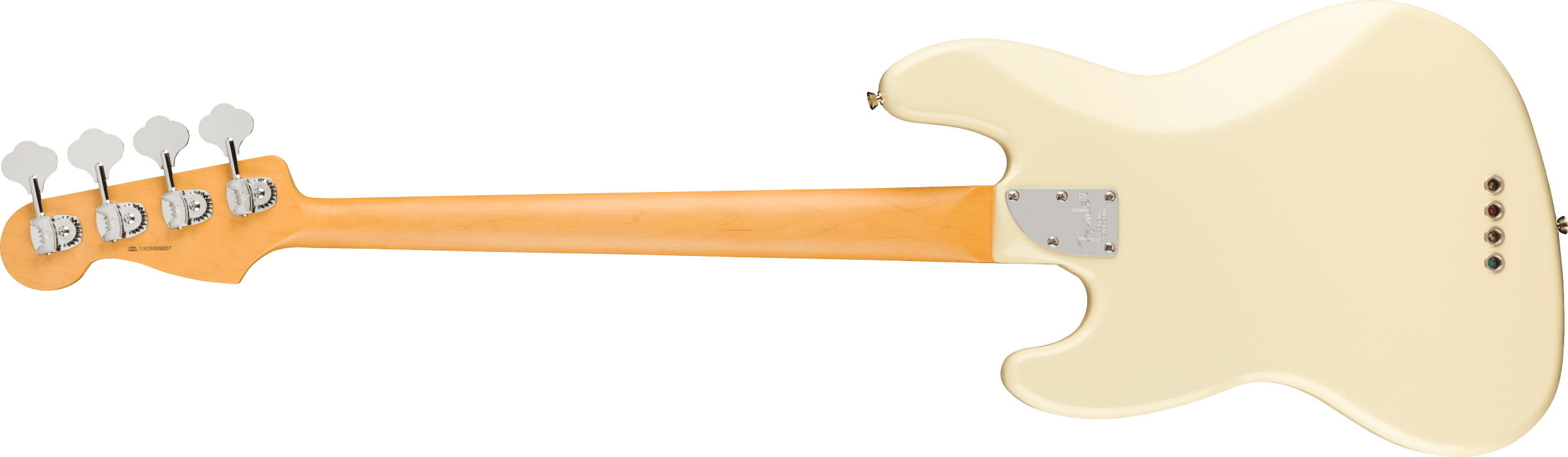 American Professional II Jazz Bass Fretless, Rosewood Fingerboard, Olympic White追加画像 American Professional II Jazz Bass Fretless, Rosewood Fingerboard, Olympic White追加画像