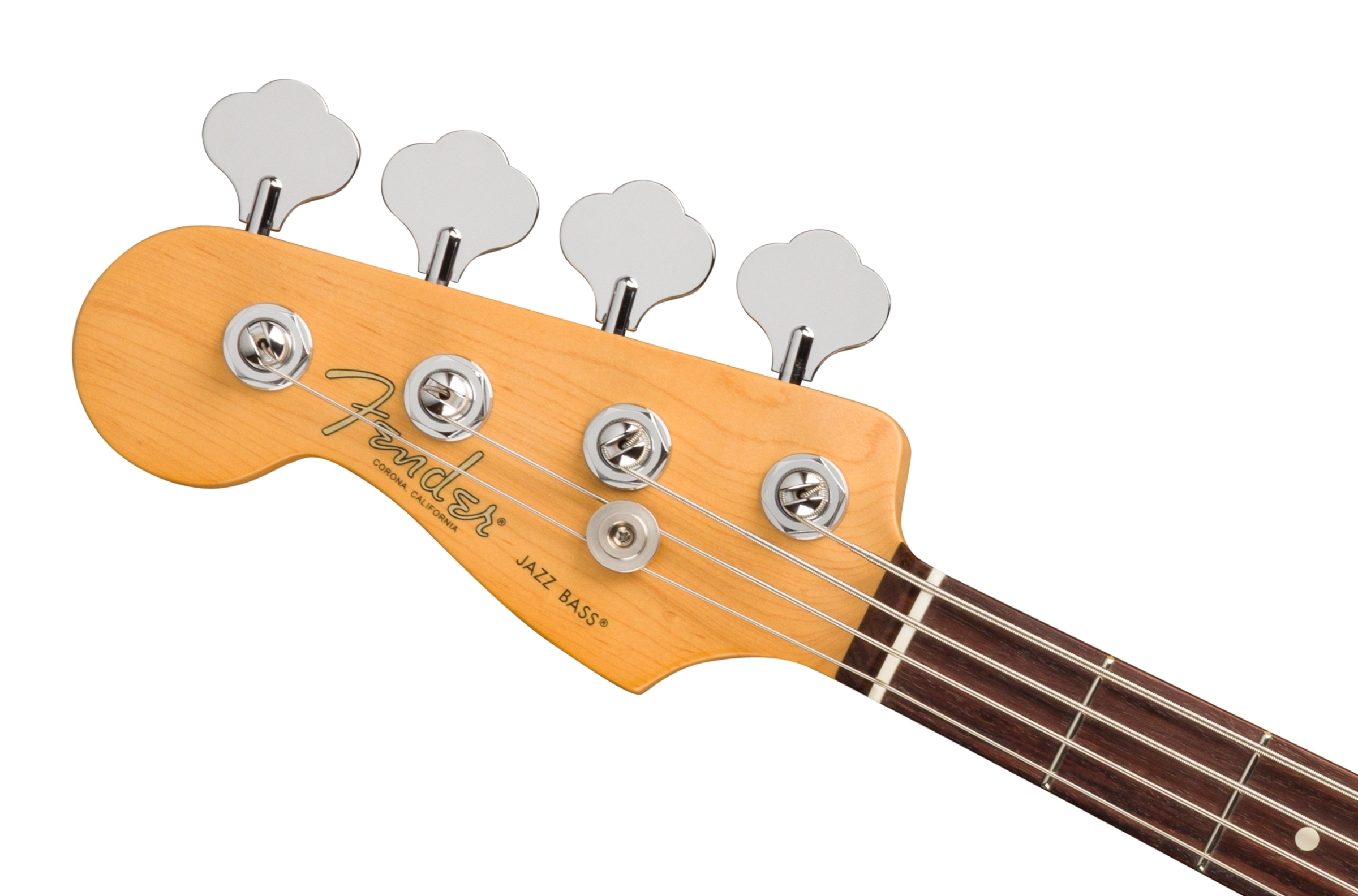 American Professional II Jazz Bass Left-Hand, Rosewood Fingerboard, Olympic Whiteヘッド画像 American Professional II Jazz Bass Left-Hand, Rosewood Fingerboard, Olympic Whiteヘッド画像