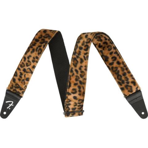 Fender-ストラップWild Leopard Print Strap, 2"