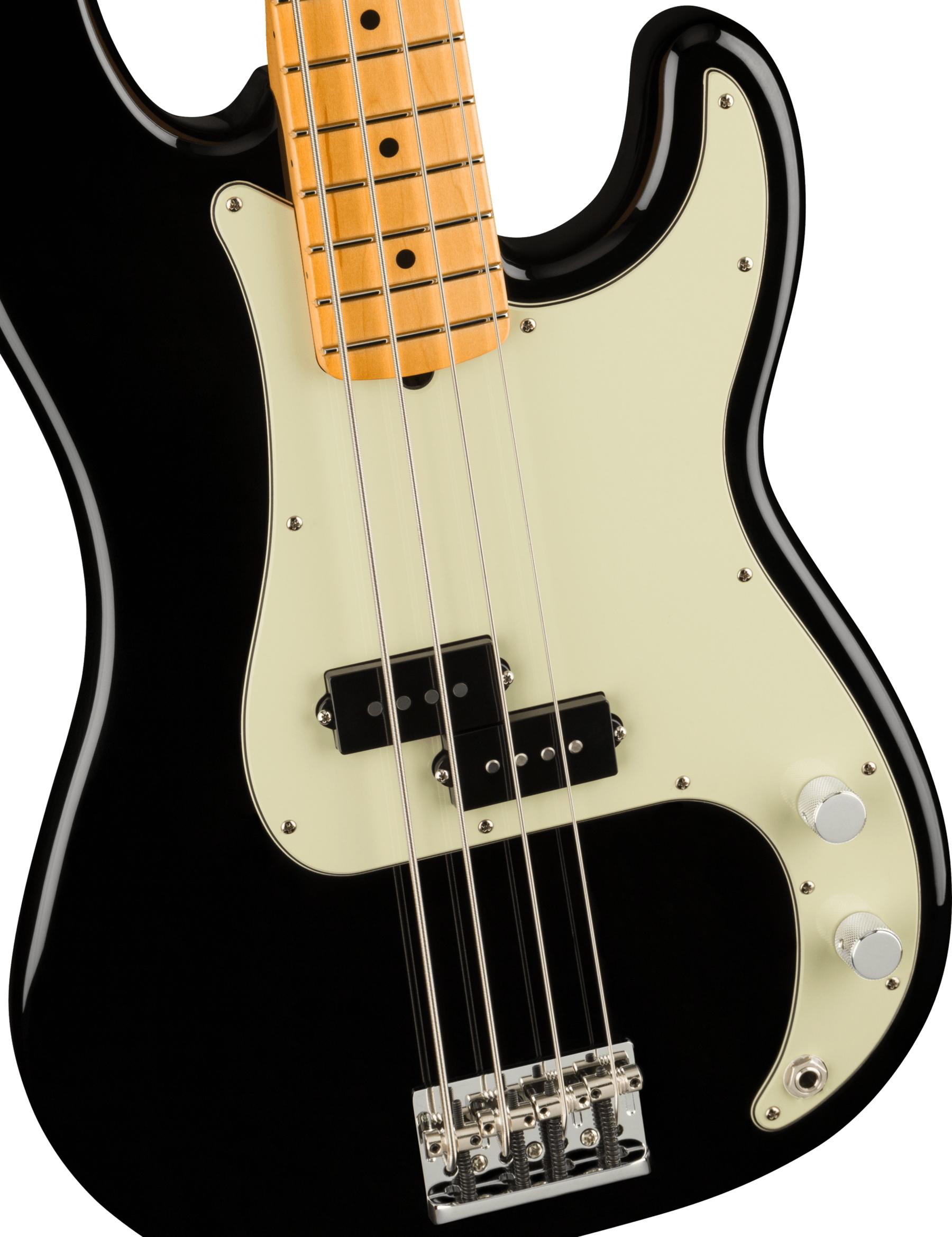 American Professional II Precision Bass Maple Fingerboard, Black追加画像 American Professional II Precision Bass Maple Fingerboard, Black追加画像