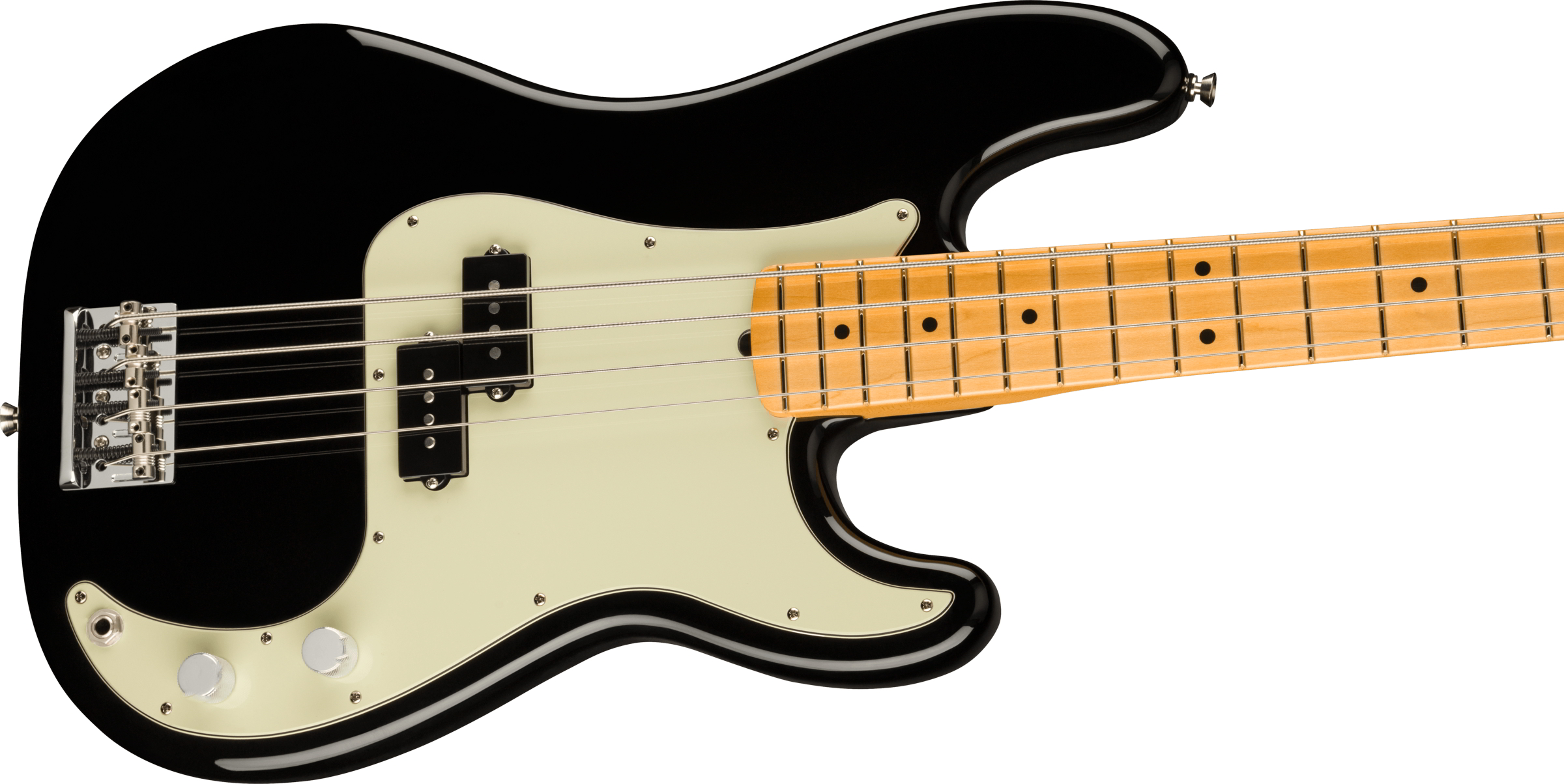 American Professional II Precision Bass Maple Fingerboard, Black追加画像 American Professional II Precision Bass Maple Fingerboard, Black追加画像