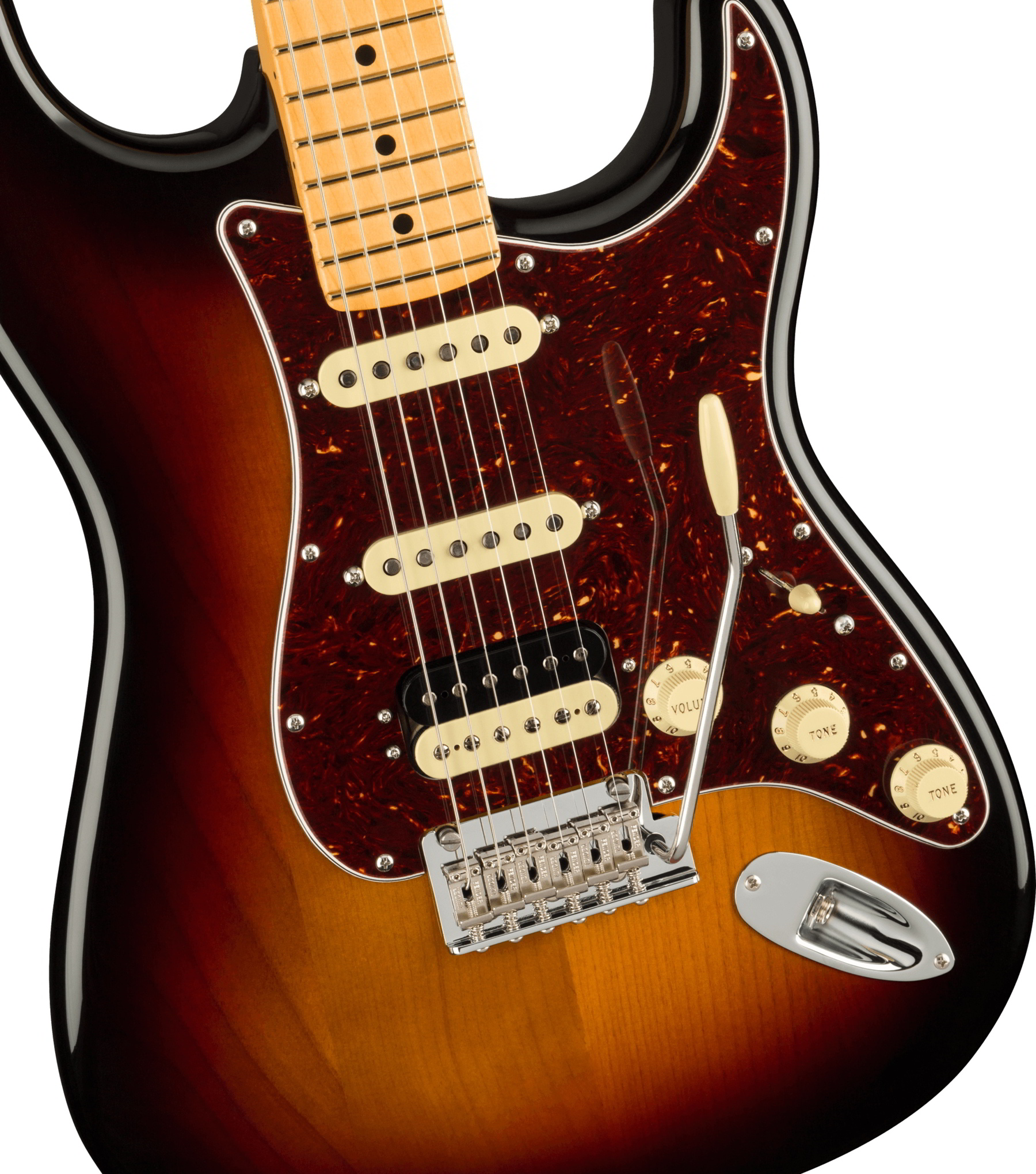 American Professional II Stratocaster HSS, Maple Fingerboard, 3-Color Sunburst追加画像 American Professional II Stratocaster HSS, Maple Fingerboard, 3-Color Sunburst追加画像