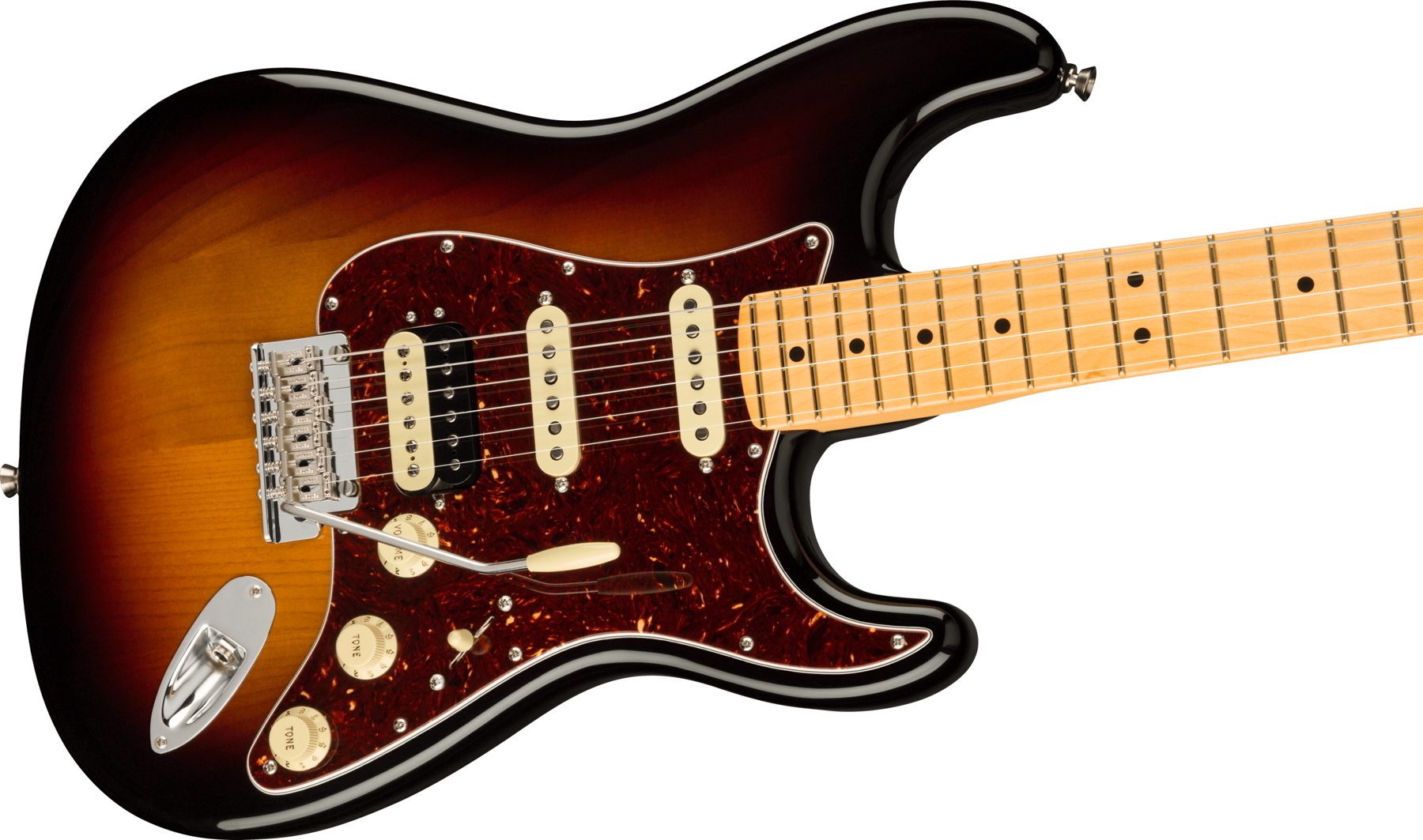 American Professional II Stratocaster HSS, Maple Fingerboard, 3-Color Sunburst追加画像 American Professional II Stratocaster HSS, Maple Fingerboard, 3-Color Sunburst追加画像